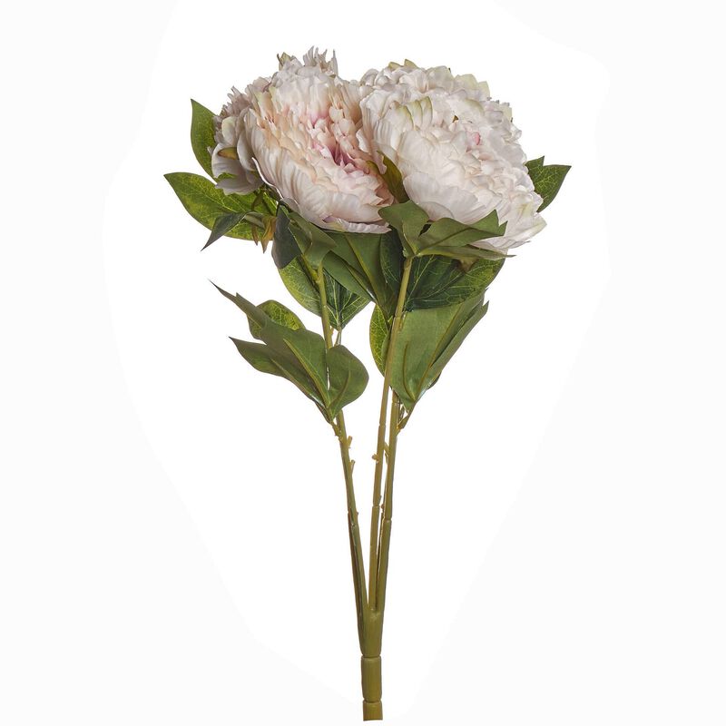 Haste Artificial Flores Brancas Kasa