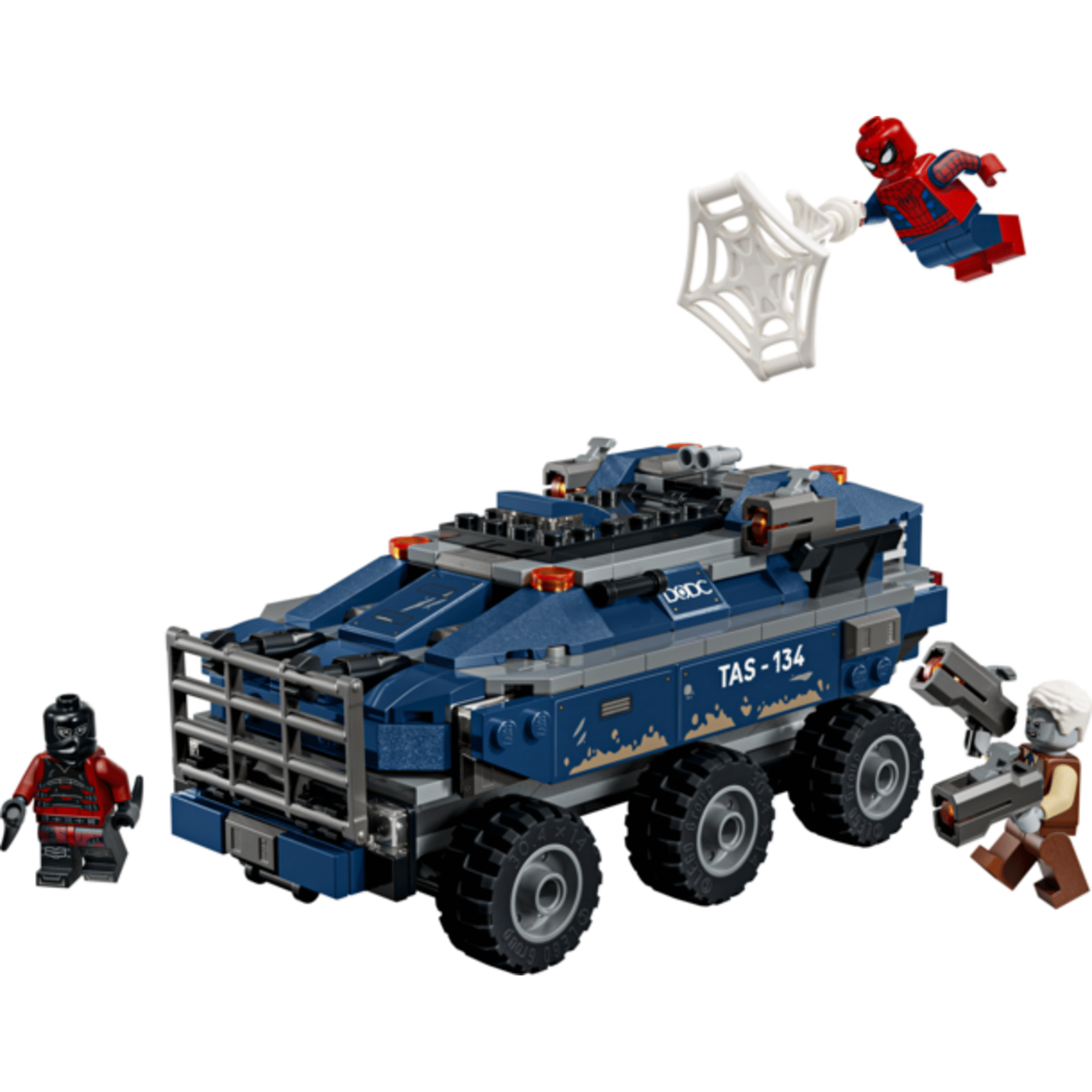 LEGO Marvel - Persegui&ccedil;&atilde;o do Transporte de Prisioneiros do Spider-Man - 76349