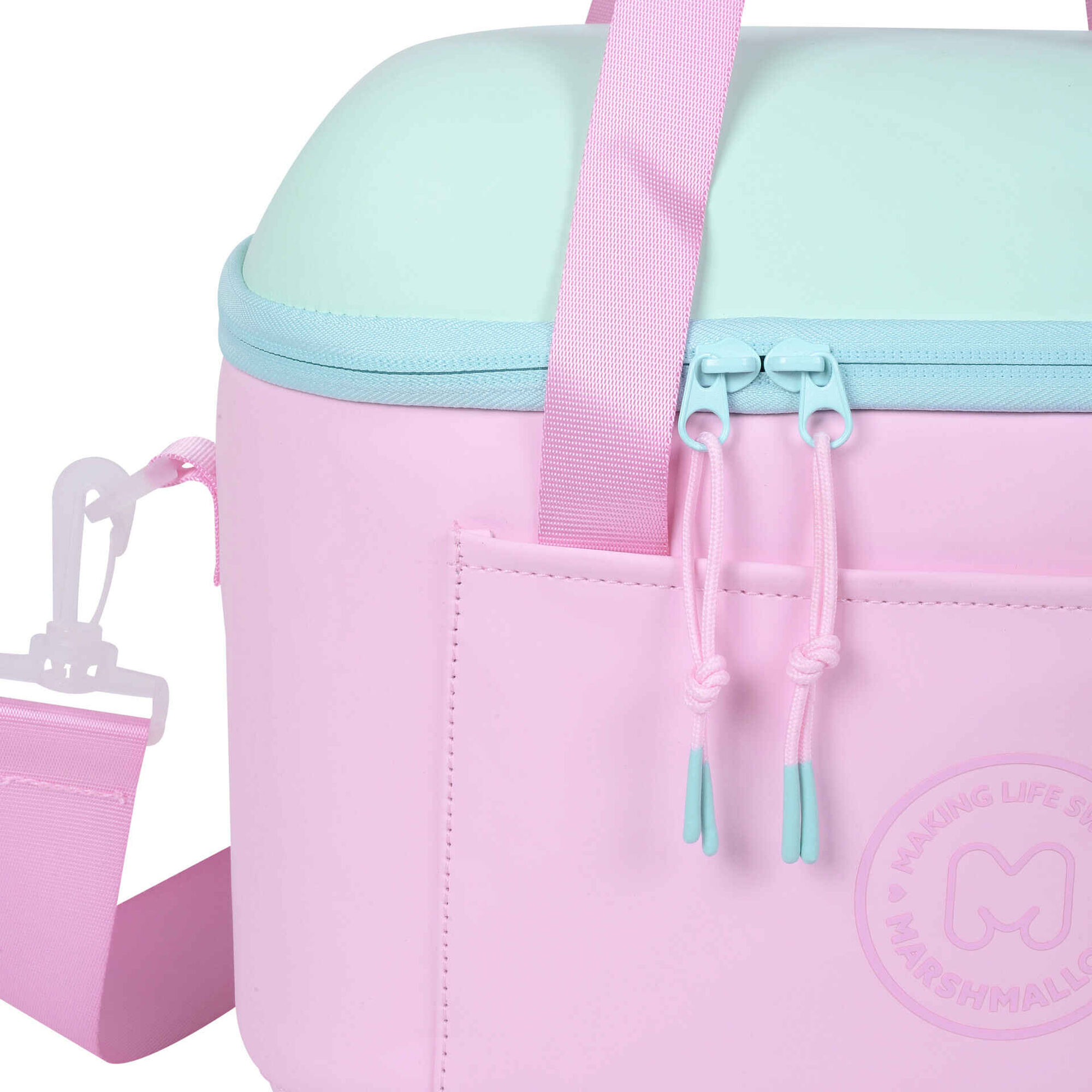 Mala T&eacute;rmica Semi-R&iacute;gida Rosa Marshmallow