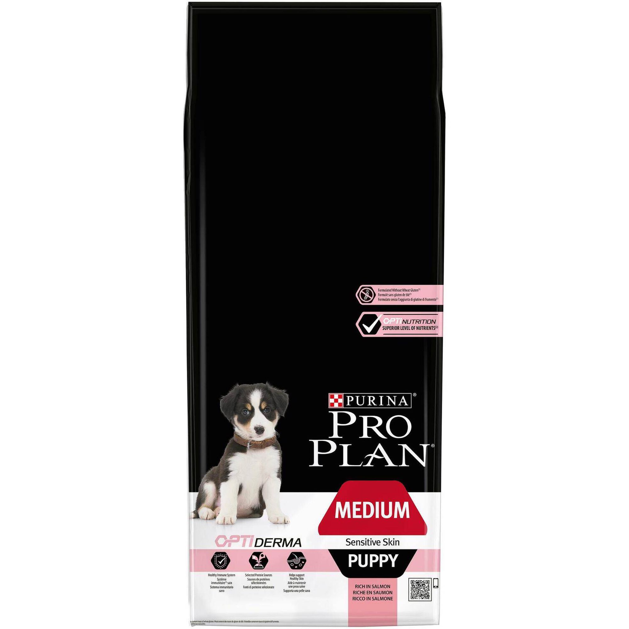 Ração para Cão Júnior Médio Optiderma Salmão Ração para Cão Júnior Médio Optiderma Salmão