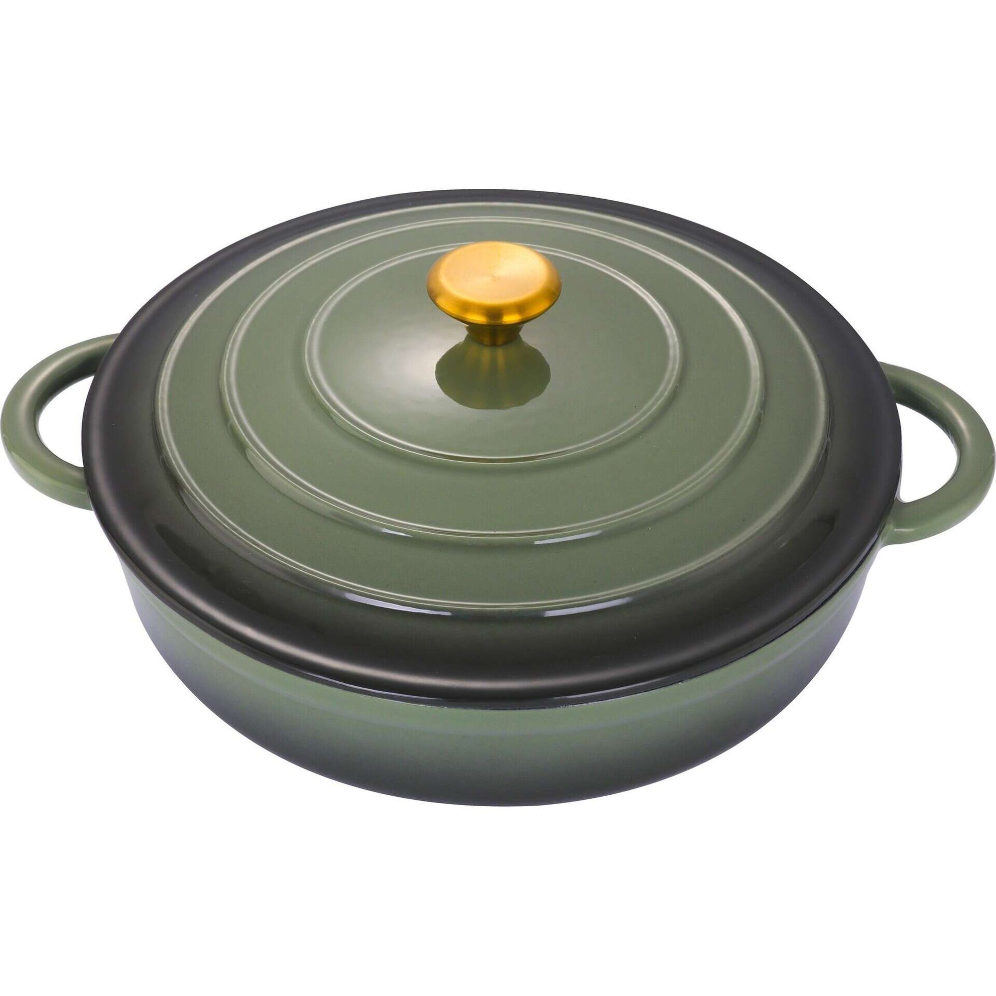 Caçarola Baixa Ferro Fundido 3,3L Rosemary