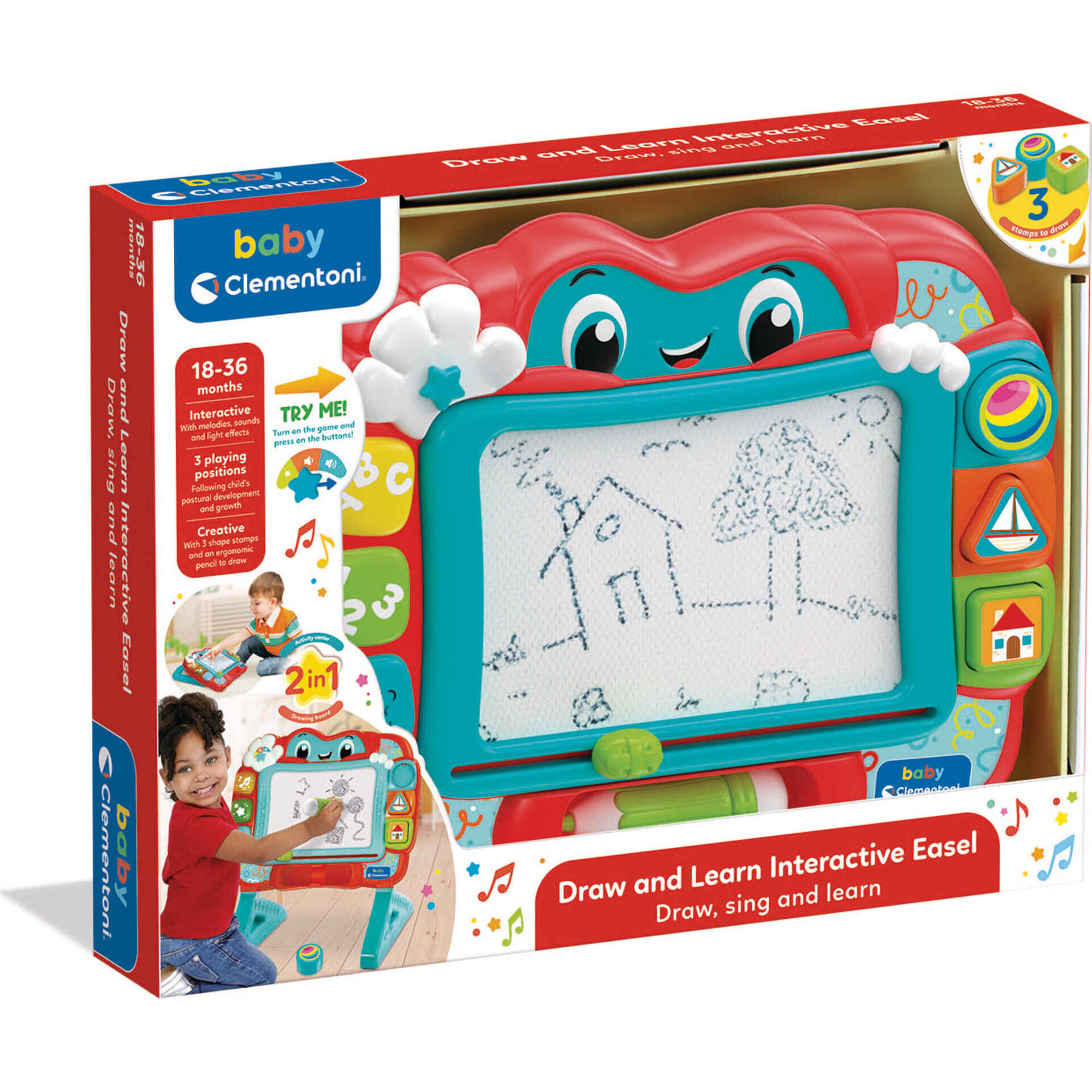 Baby Clementoni - Quadro Interativo