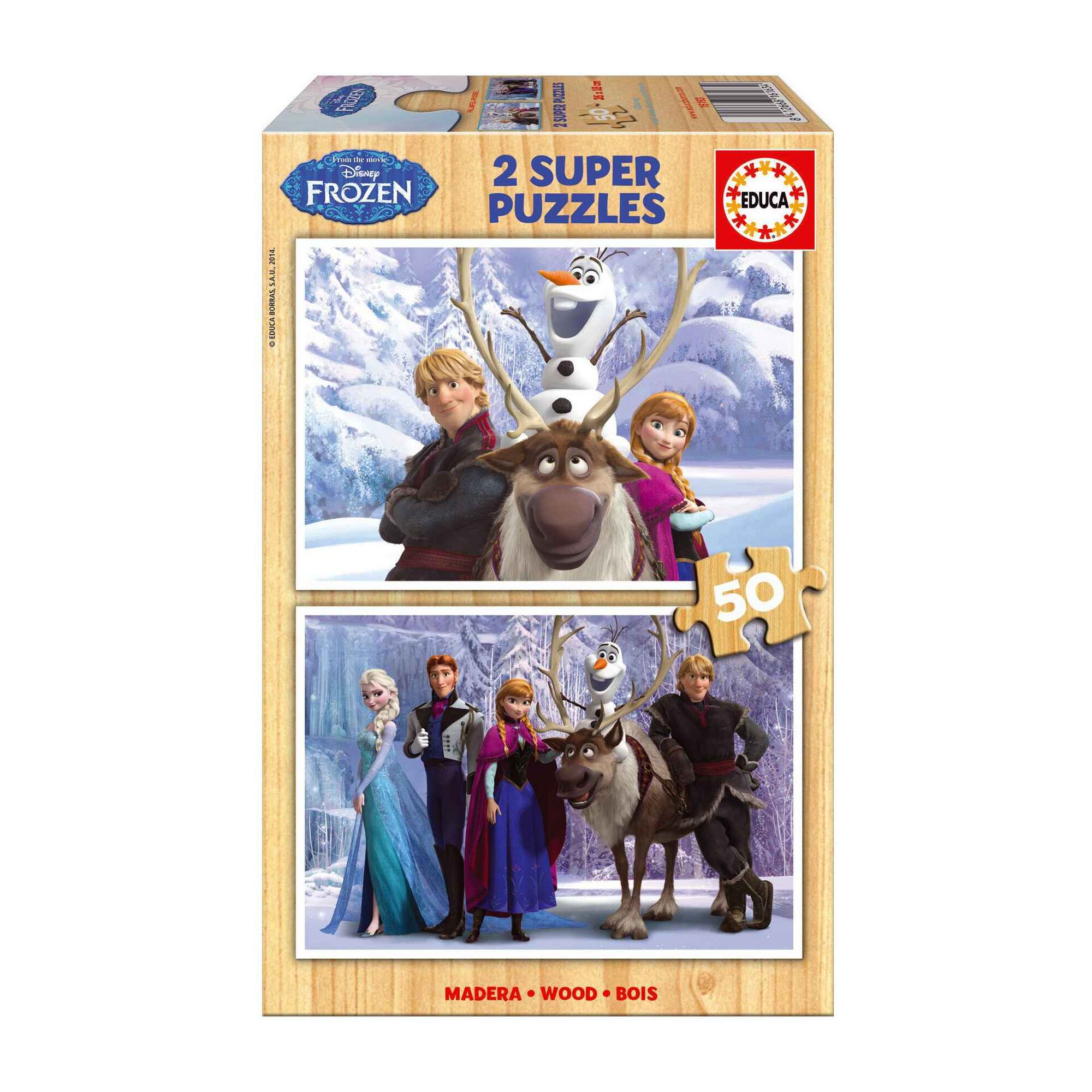 Puzzle de Madeira 16 a 50 Peças (vários modelos)