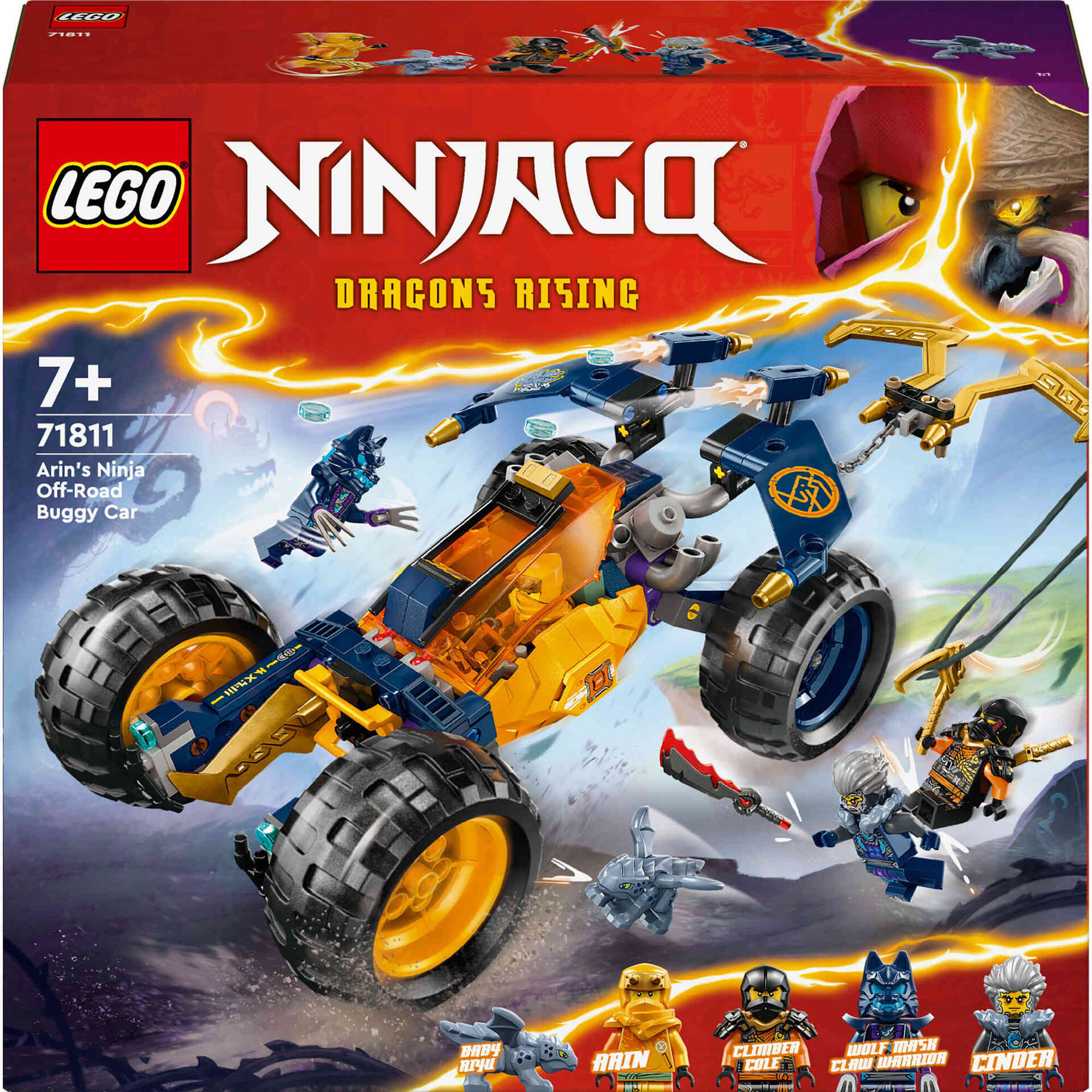 Carro Buggy Todo-o-Terreno Ninja do Arin - 71811