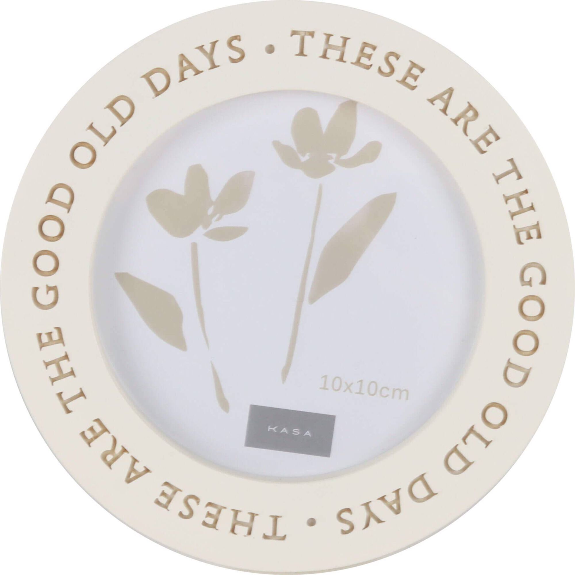 Moldura Redonda Branca