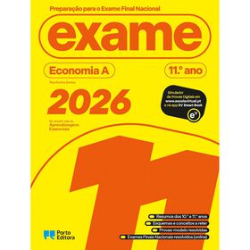 Preparação para o Exame Final Nacional 2026 - Economia A - 11.º Ano