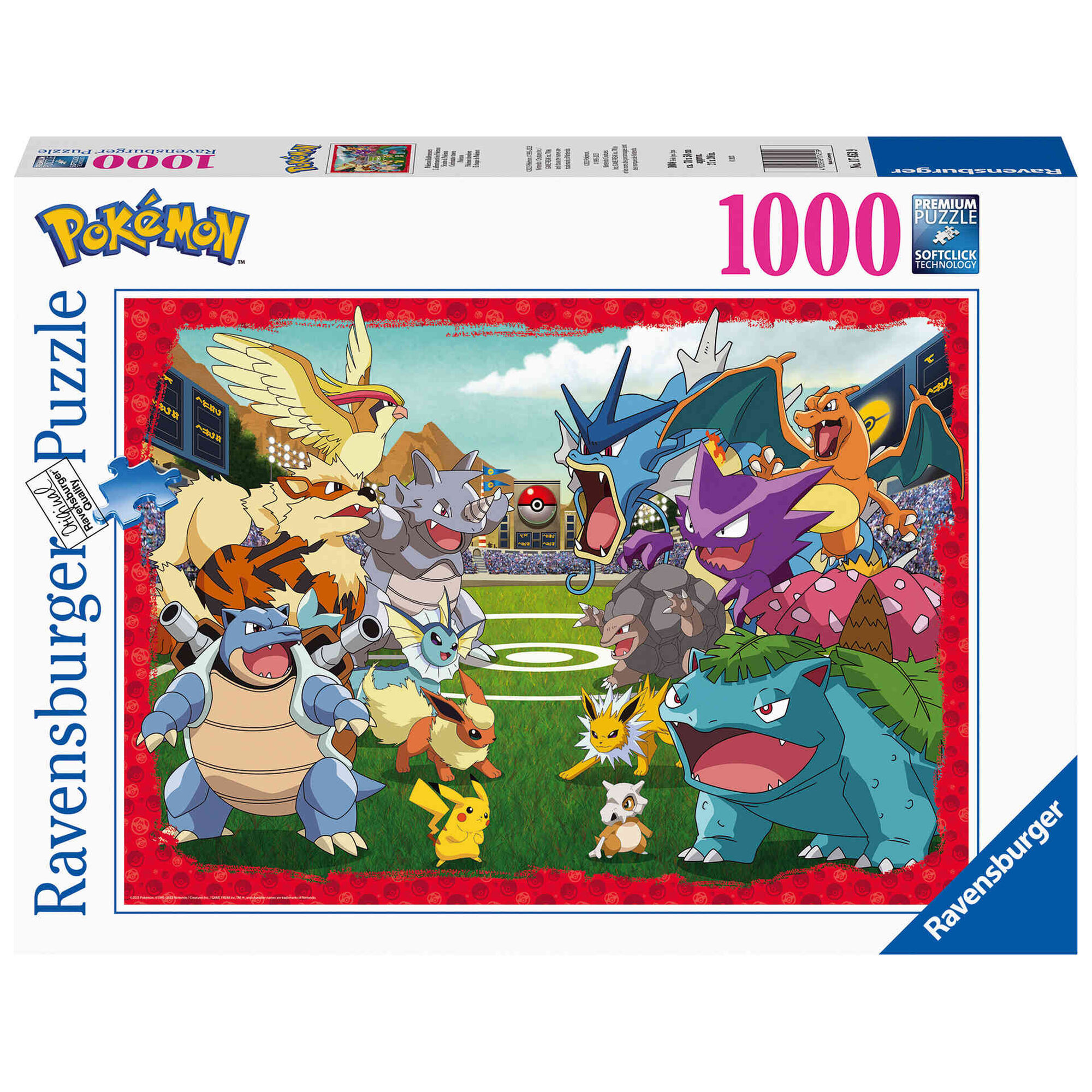 Puzzle Arena Pokémon 1000 Peças