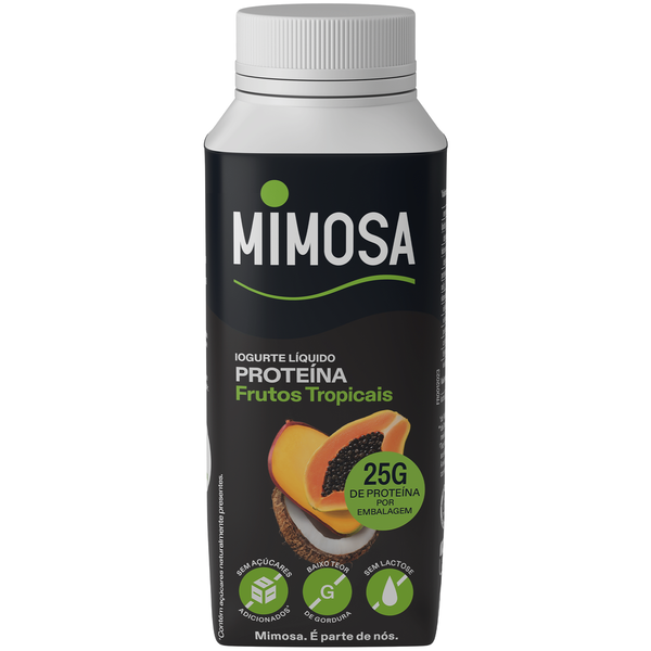 Iogurte Líquido Proteína Frutos Tropicais Mimosa