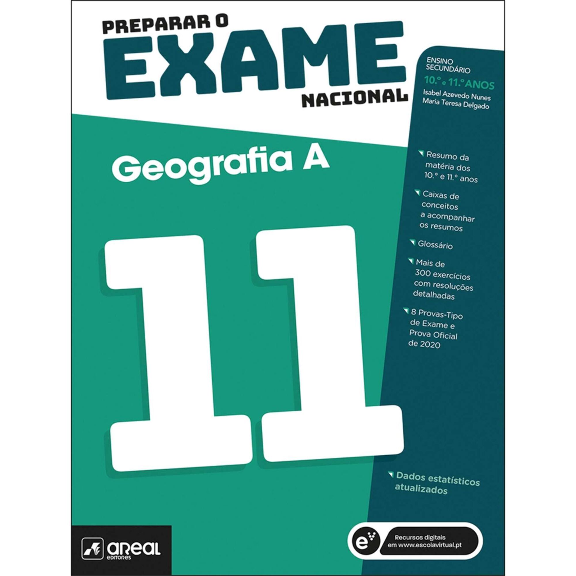 Preparar Exame Nacional - Geografia A - 10º e 11º Ano