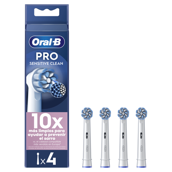 Recarga Escova de Dentes Elétrica Sensitive Clean Oral-B