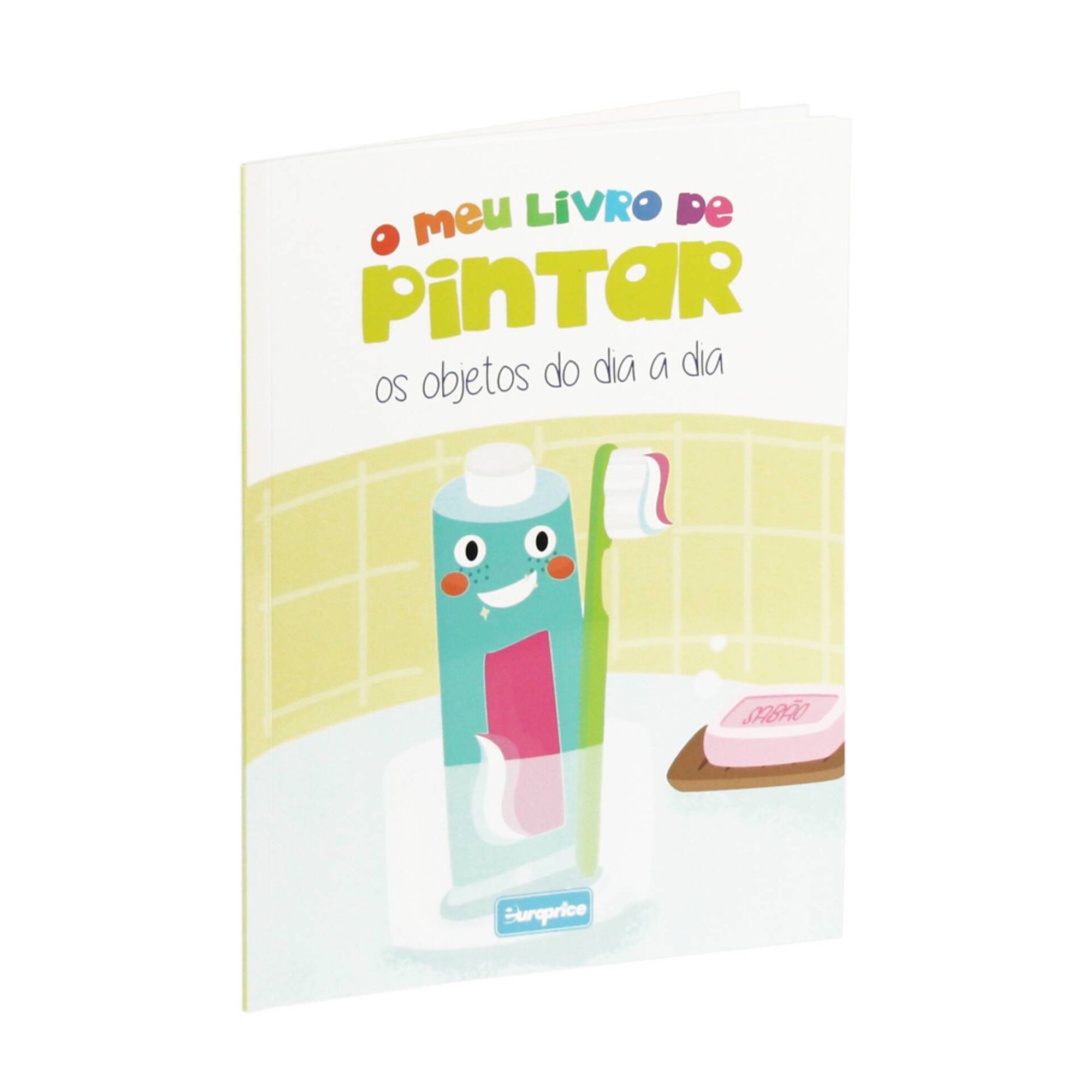 O Meu Livro de Pintar os Objetos do Dia a Dia