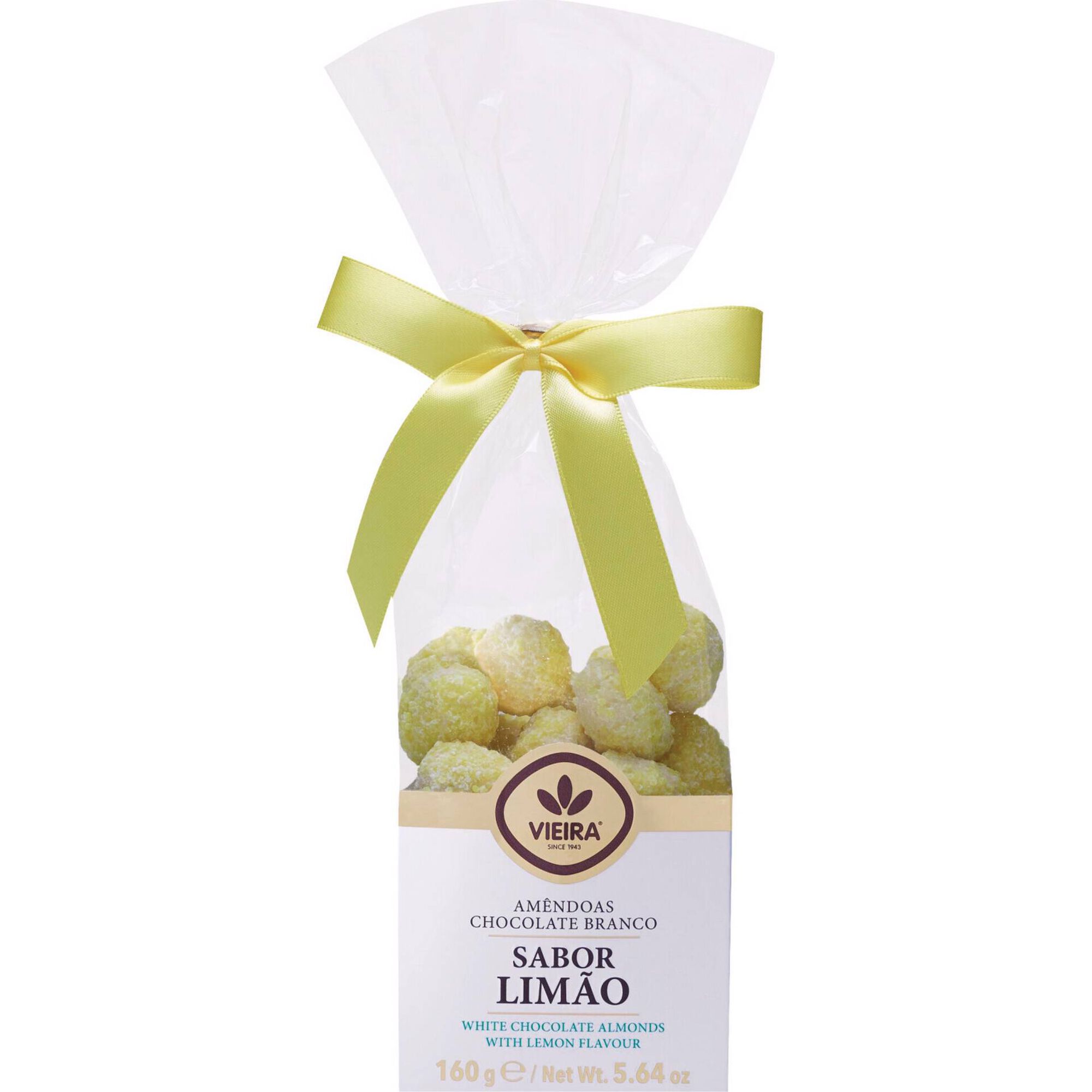 Am&ecirc;ndoas Chocolate Branco e Lim&atilde;o