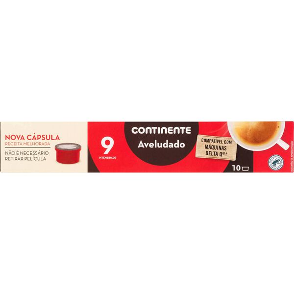 Cápsulas de Café Aveludado Int 9 Continente