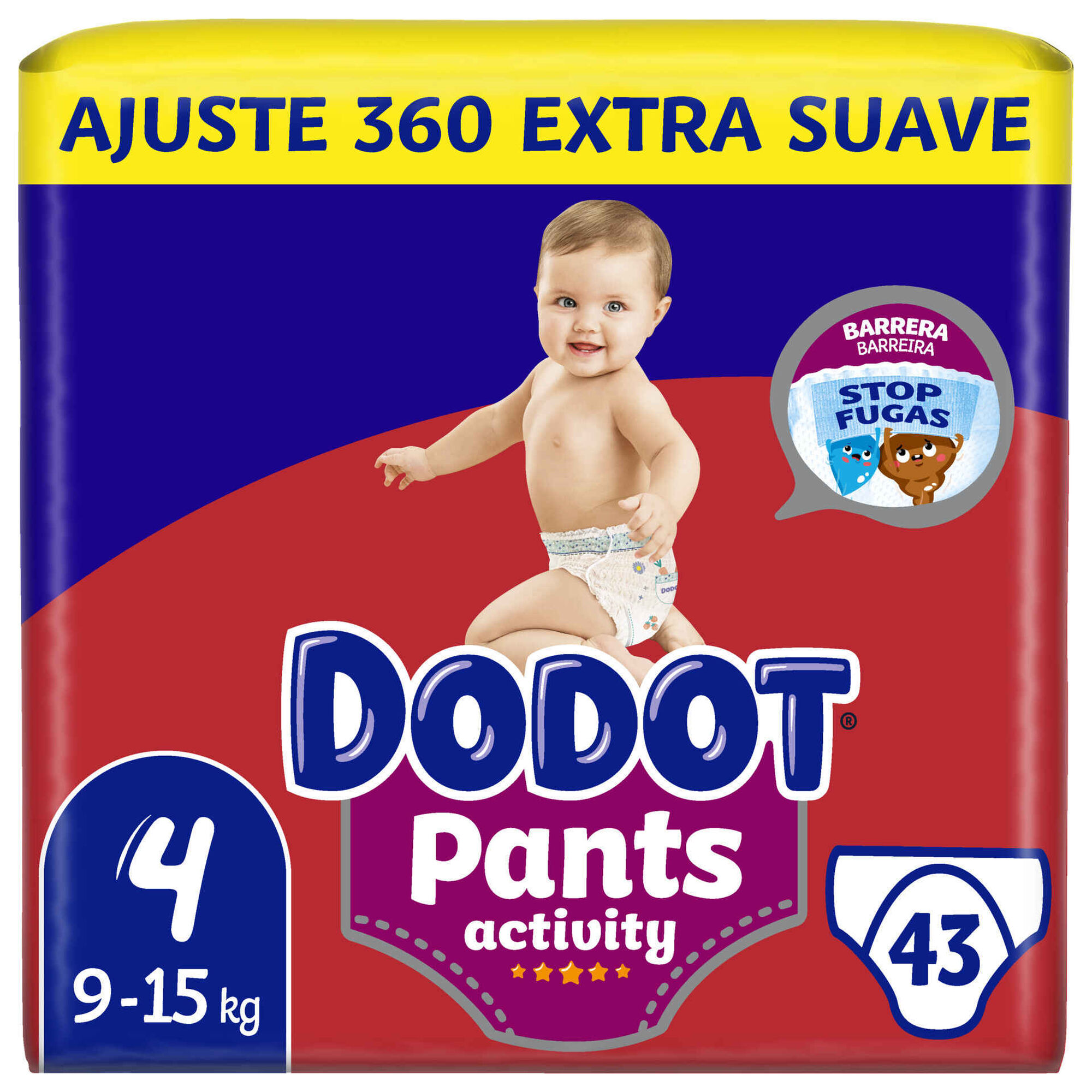Fraldas Pants Activity Extra 9-15kg T4