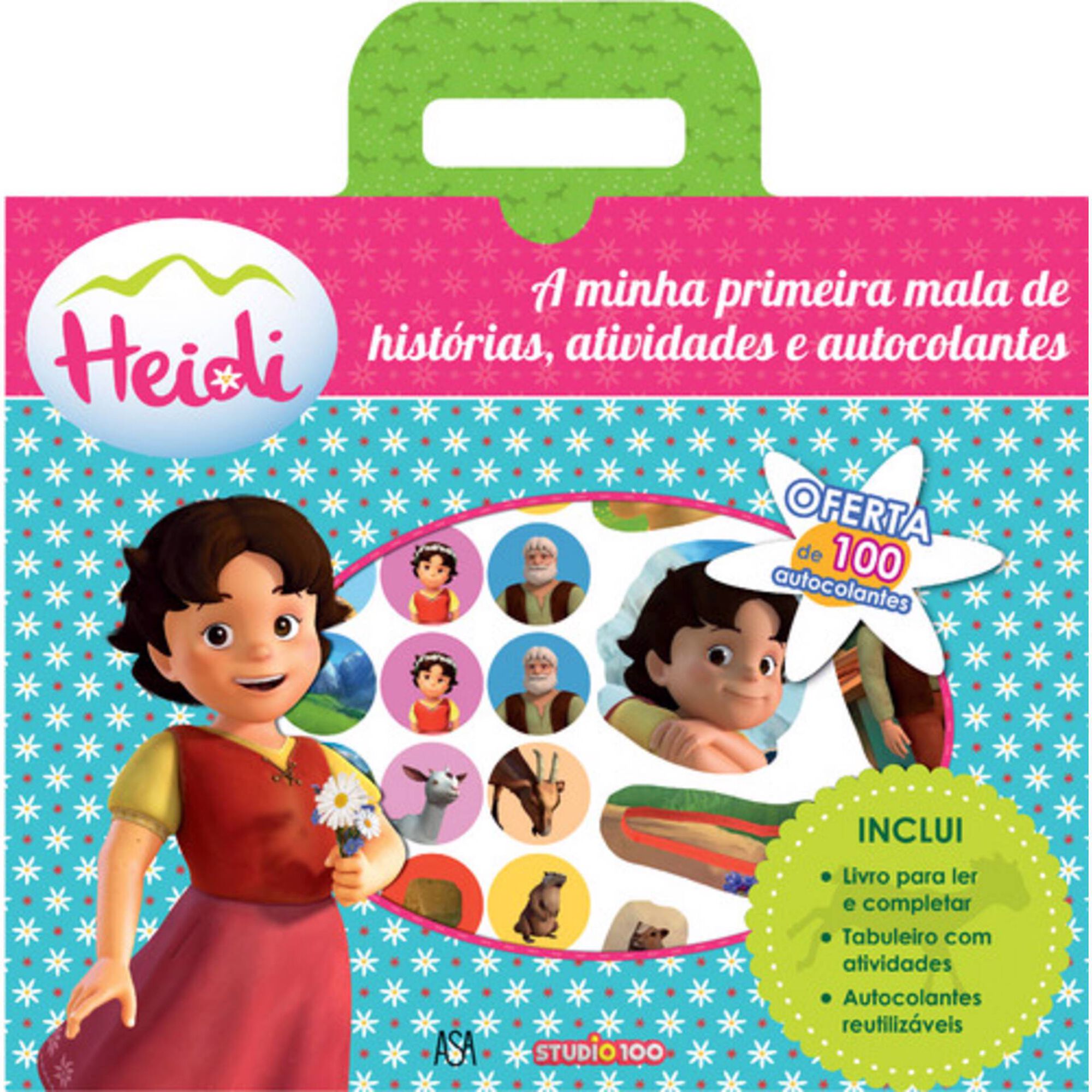 Heidi - A Minha Primeira Mala de Hist&oacute;rias, Atividades e Autocolantes