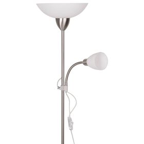 Candeeiro de Chão Prateado Shakespeare