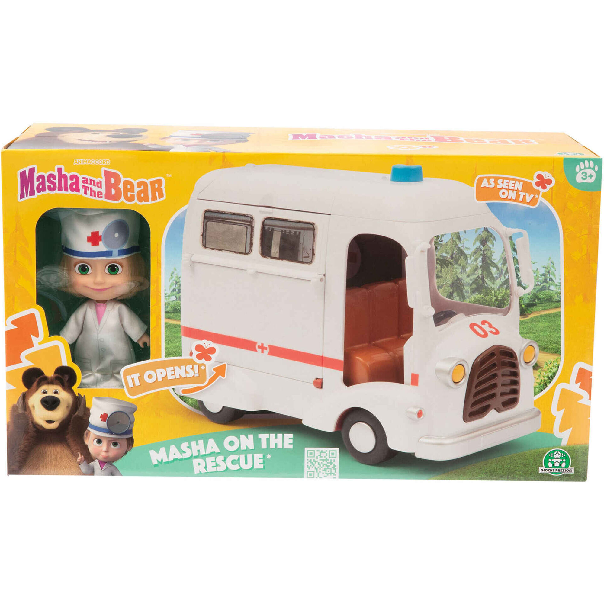 Ambulância Masha e o Urso