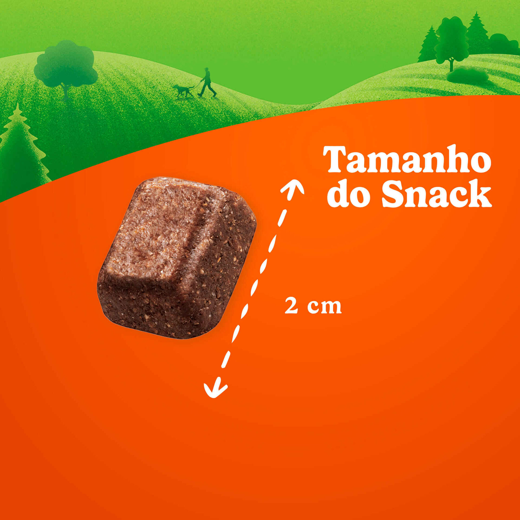 Snack para C&atilde;o Adulto Delibon Vaca Purina Friskies
