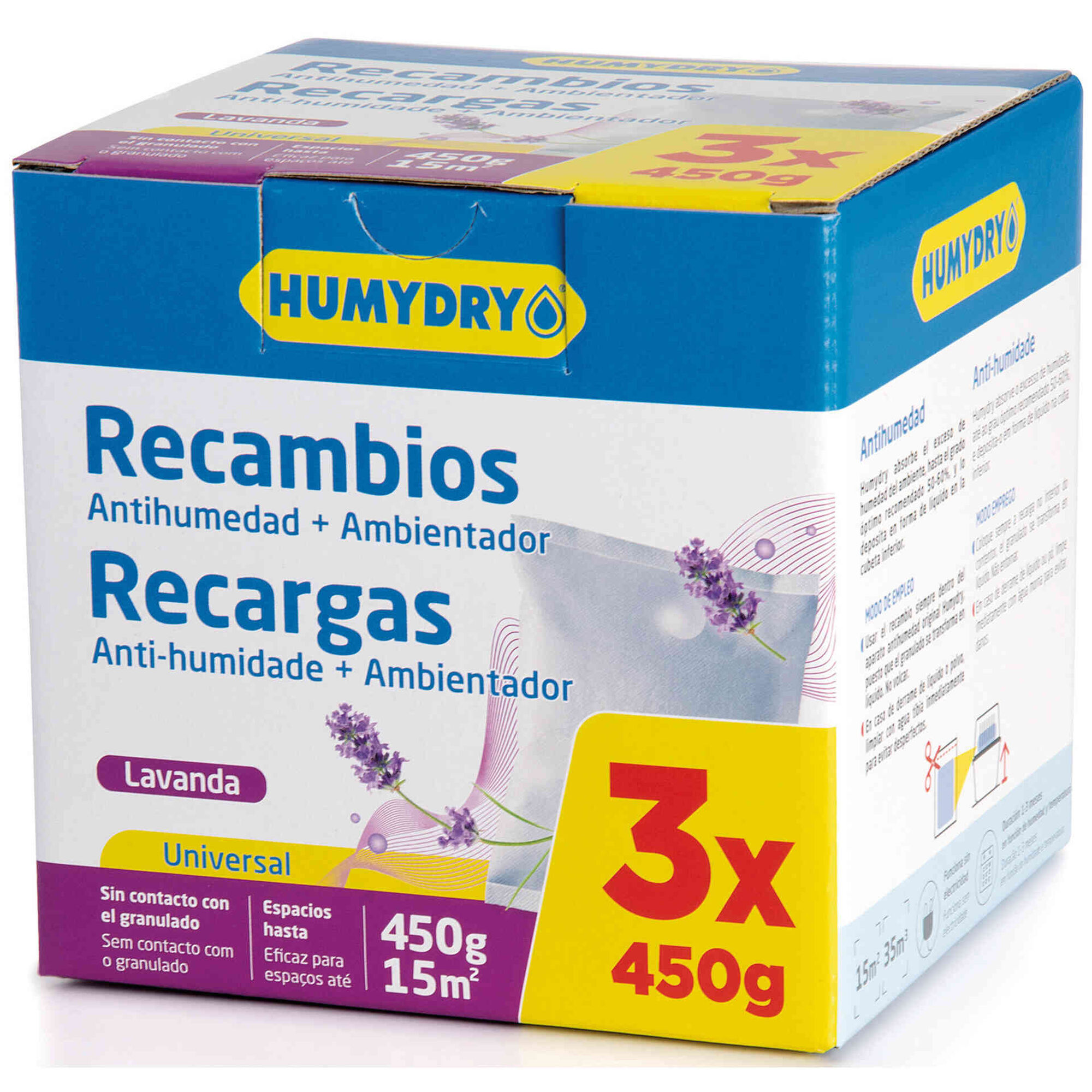 Recargas Desumidificador Lavanda