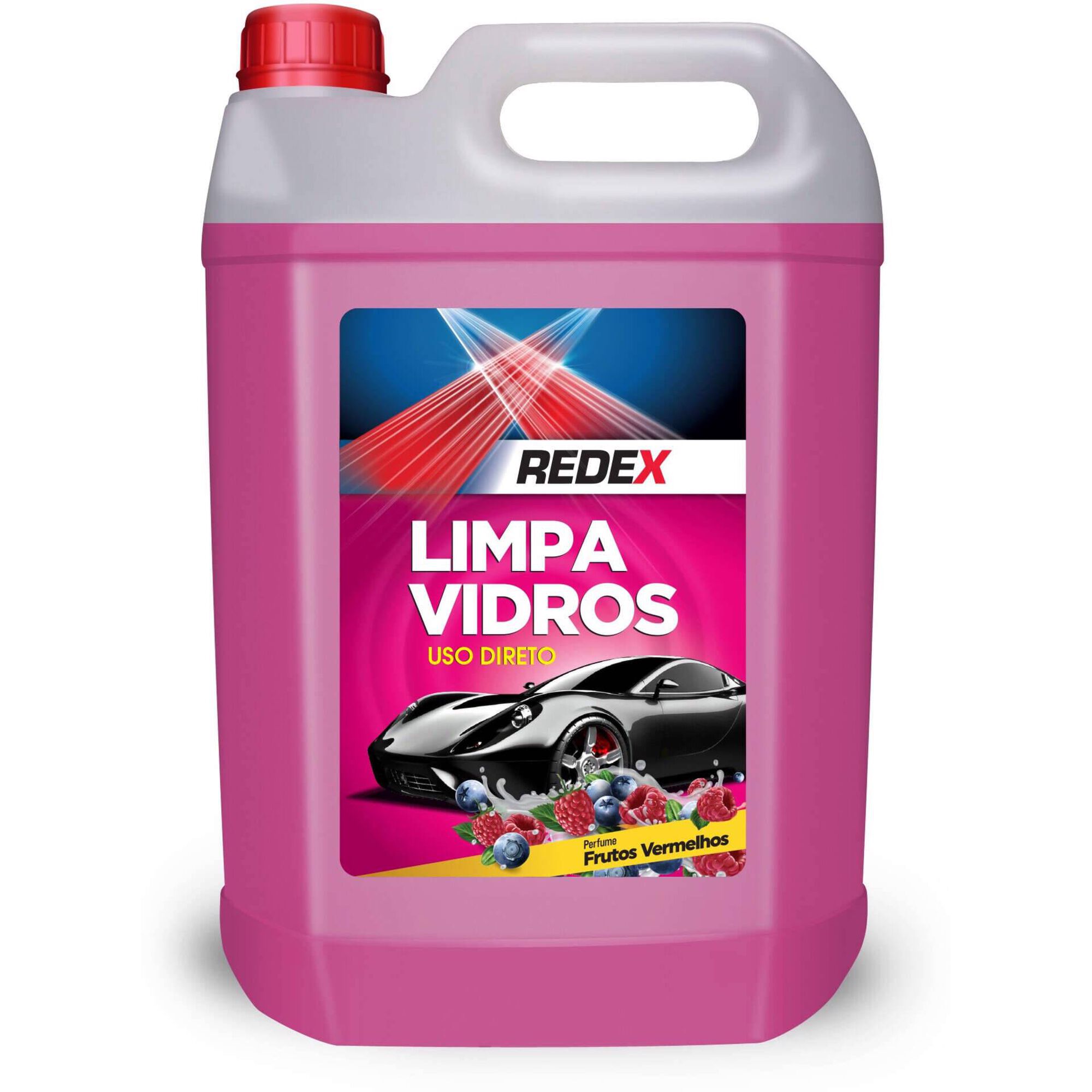 Limpa Vidros Auto Frutos Vermelhos Redex