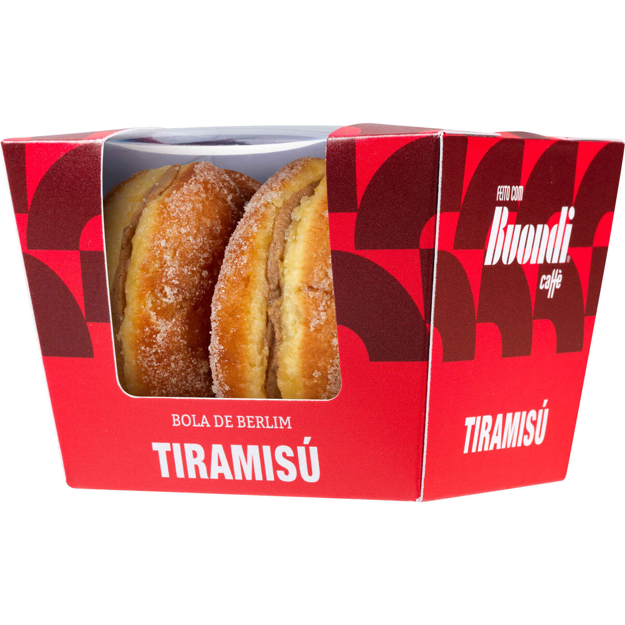 Bola de Berlim Tiramis&uacute;
