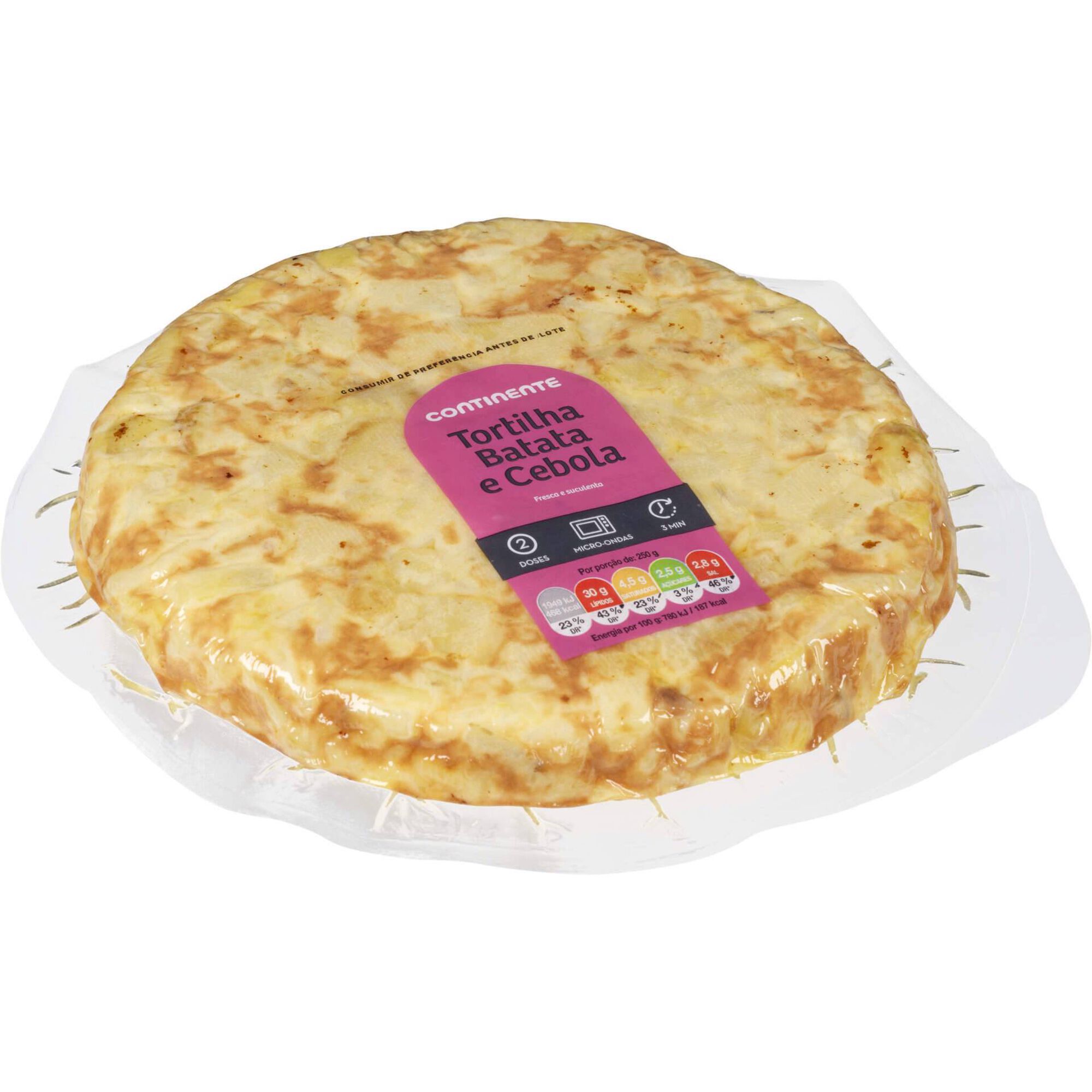 Tortilha de Batata com Cebola