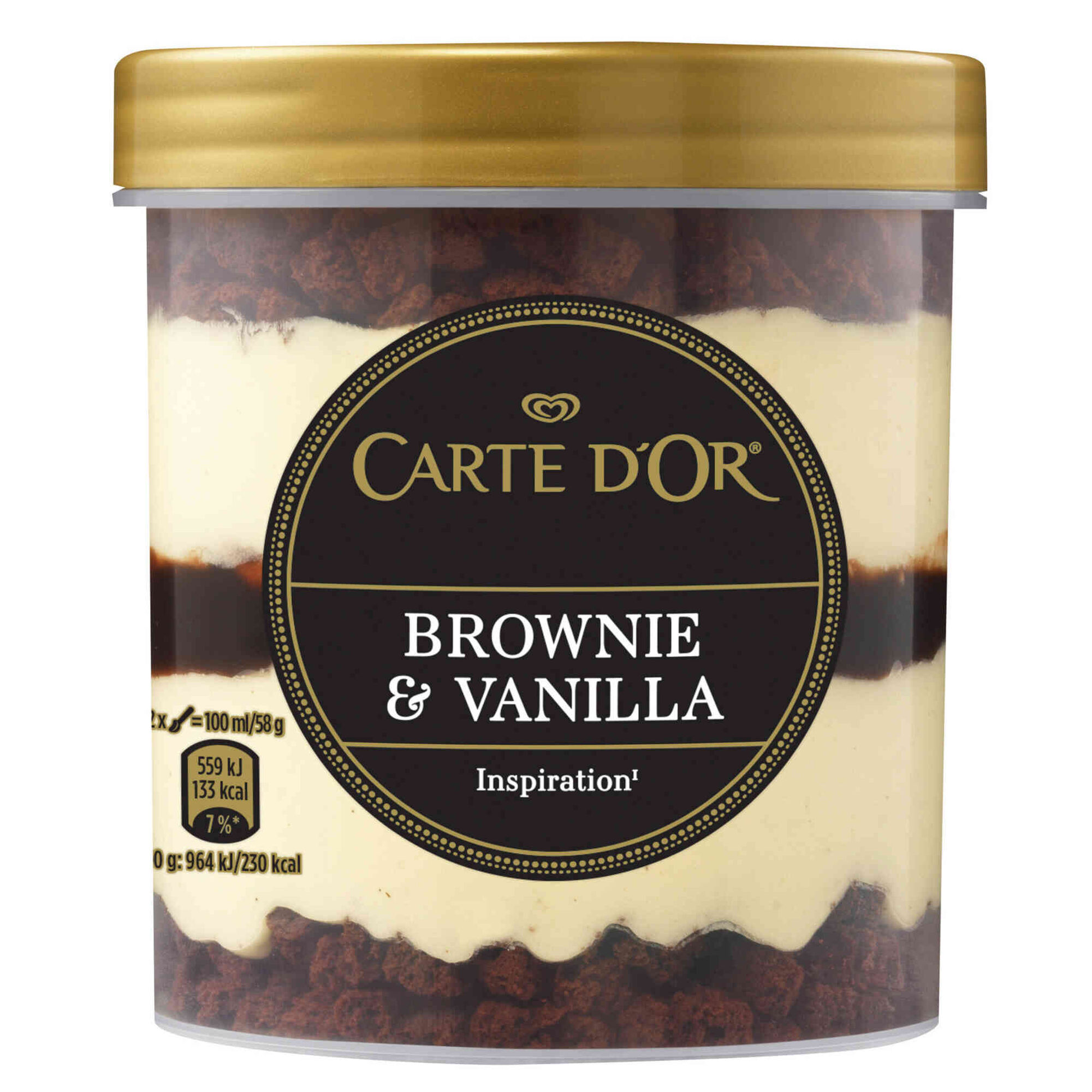 Gelado Brownie & Vanilla Gelado Brownie & Vanilla