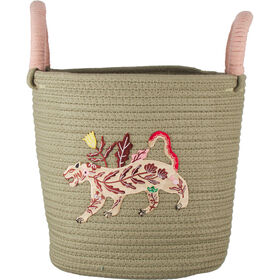 Cesto Redondo 30cm com Asas Tigre Cosmos Kasa