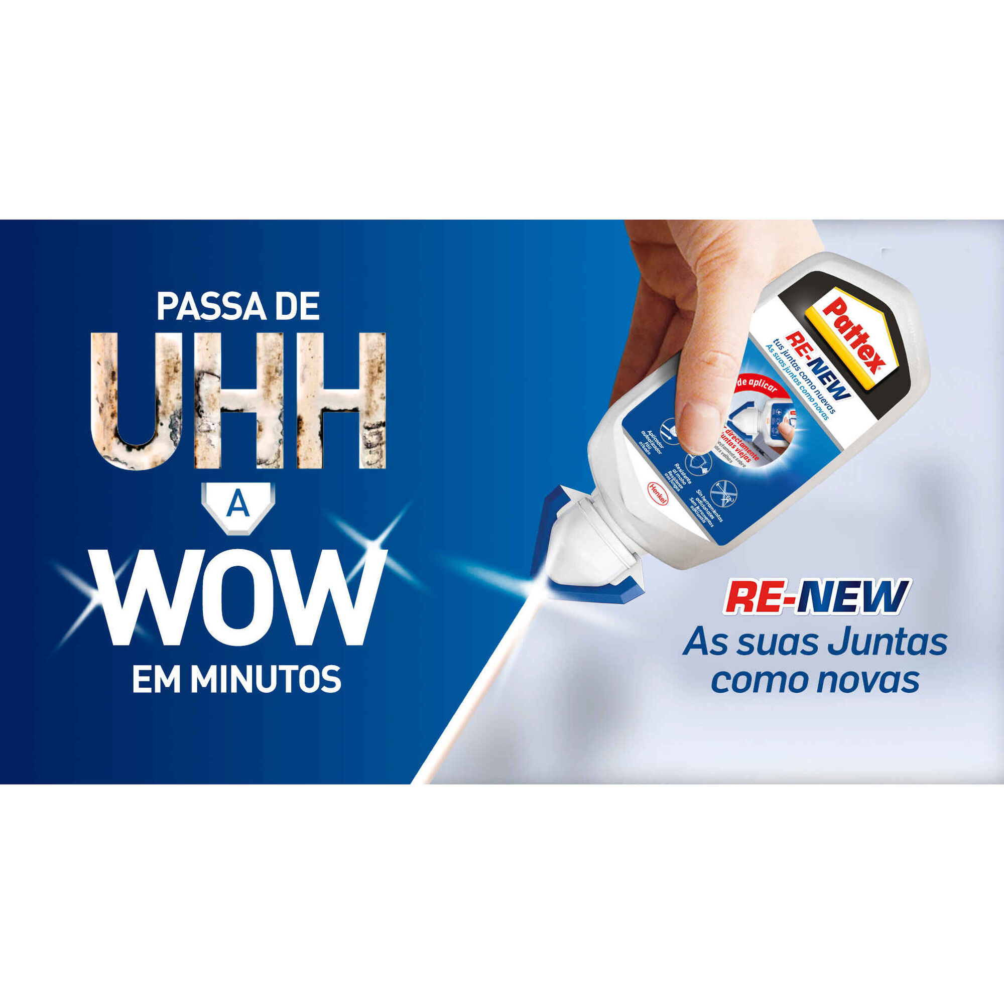 Silicone Banho Renovador de Juntas Branco