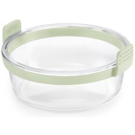 Recipiente Redondo de Vidro para Airfryer L&eacute;ku&eacute;