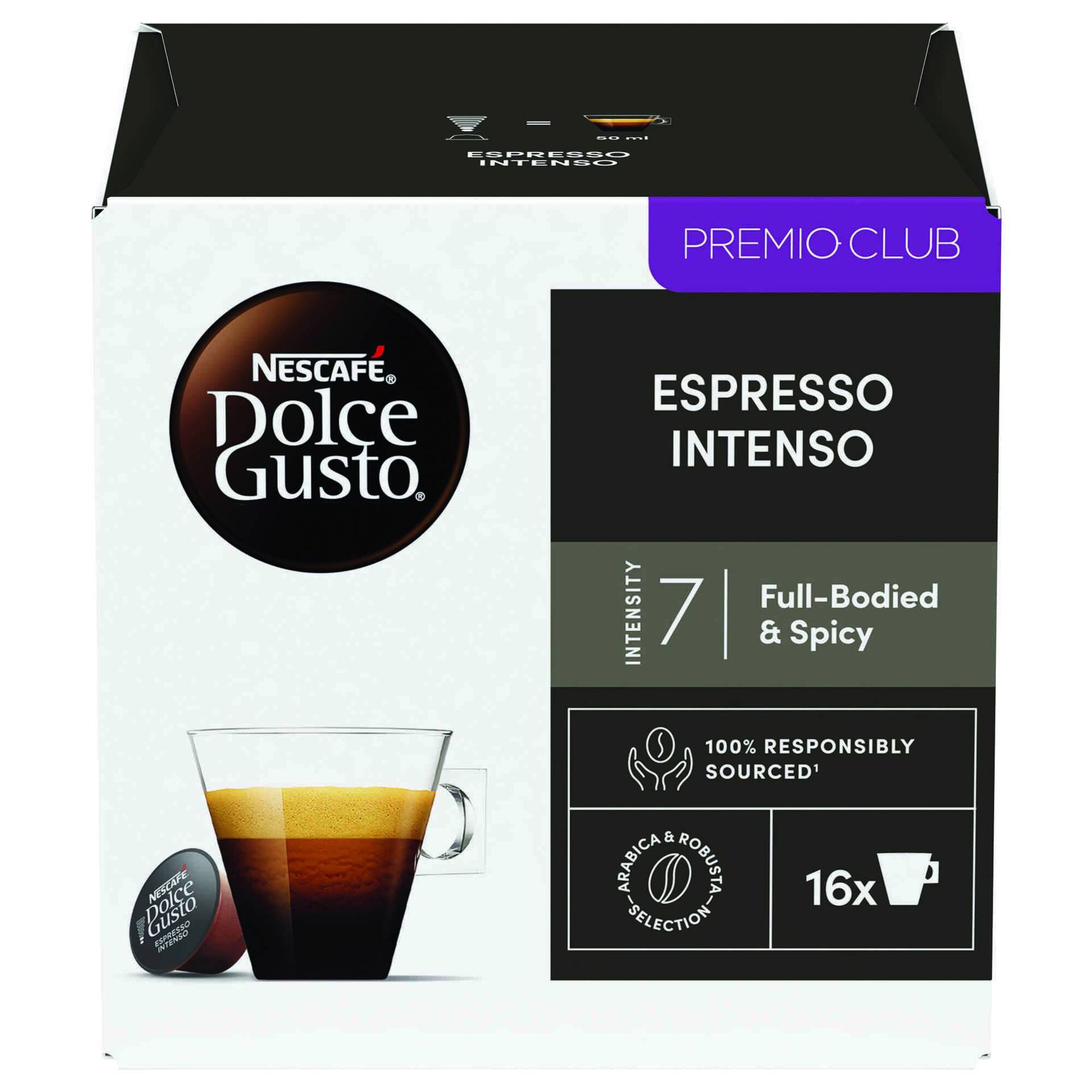 Cápsulas de Café Espresso Intenso Int 7 Cápsulas de Café Espresso Intenso Int 7