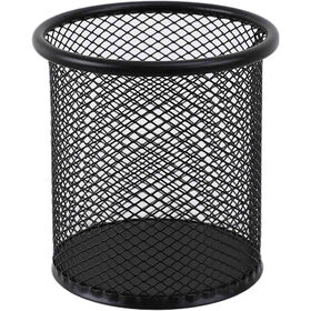 Copo Porta L&aacute;pis Metal Preto Note!