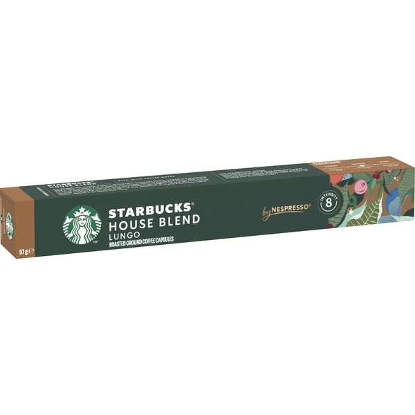 Cápsulas de Café House Blend Int 8 Starbucks