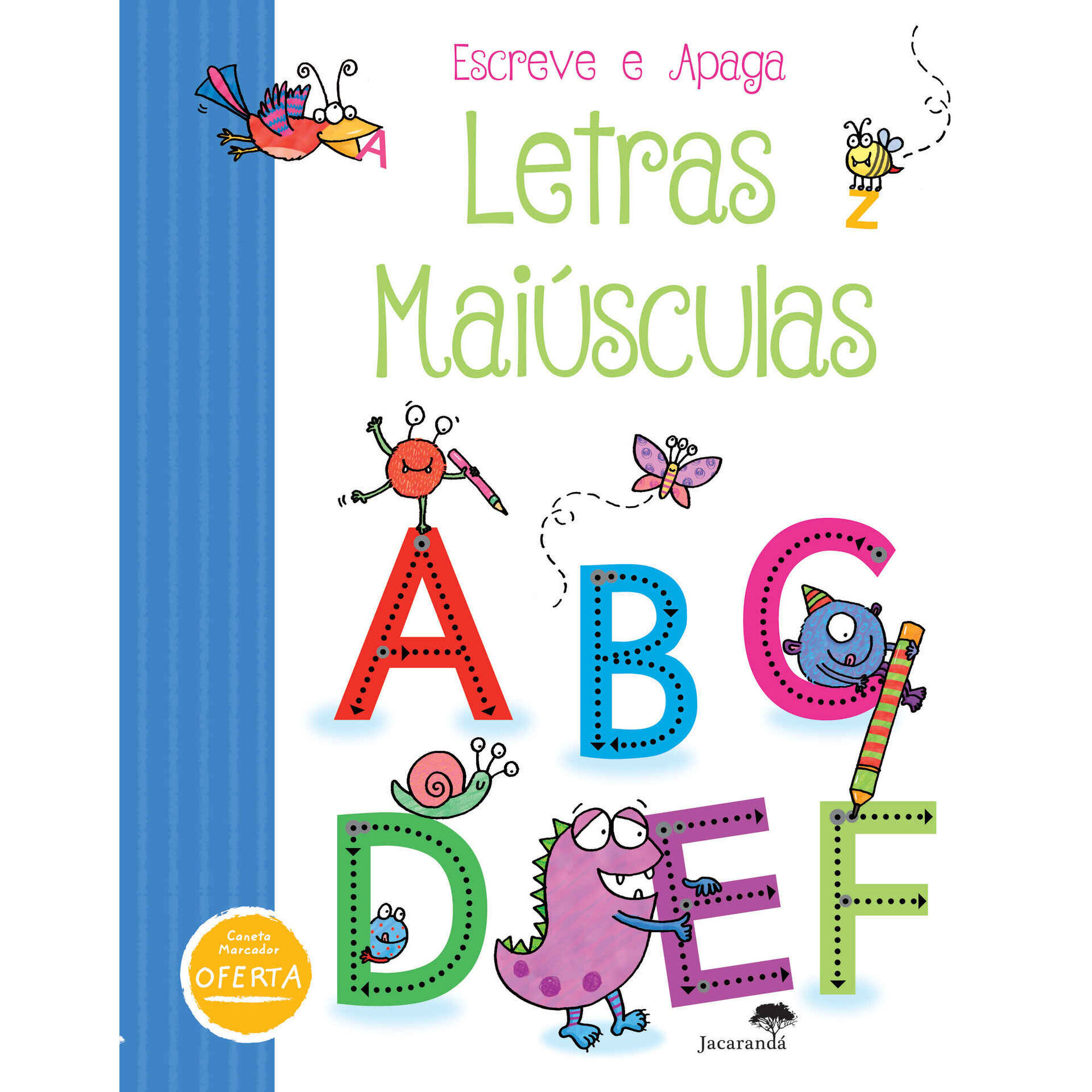 Escreve e Apaga - Letras Maiúsculas