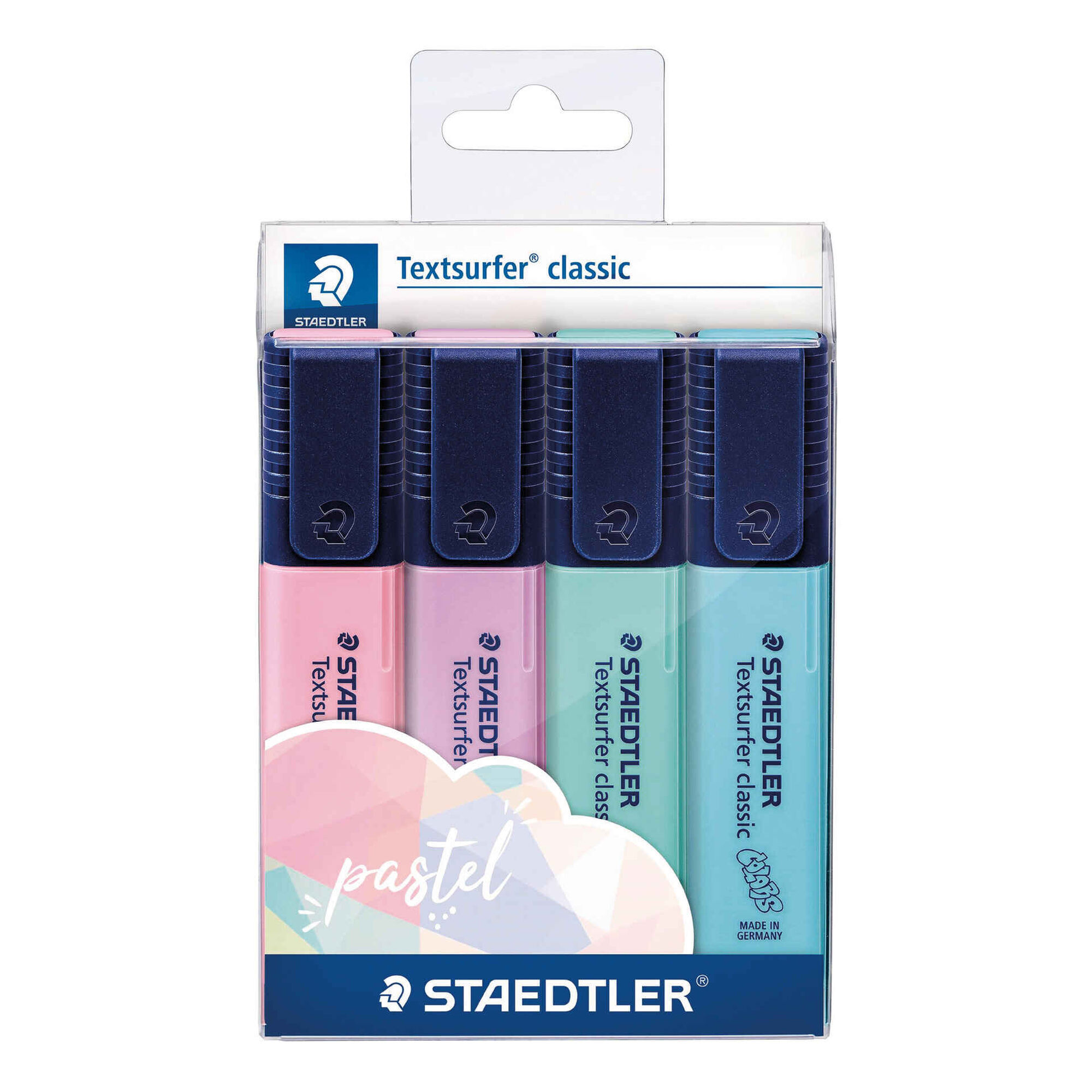 Sublinhador de Tinta Pastel Triplus Textsurfer
