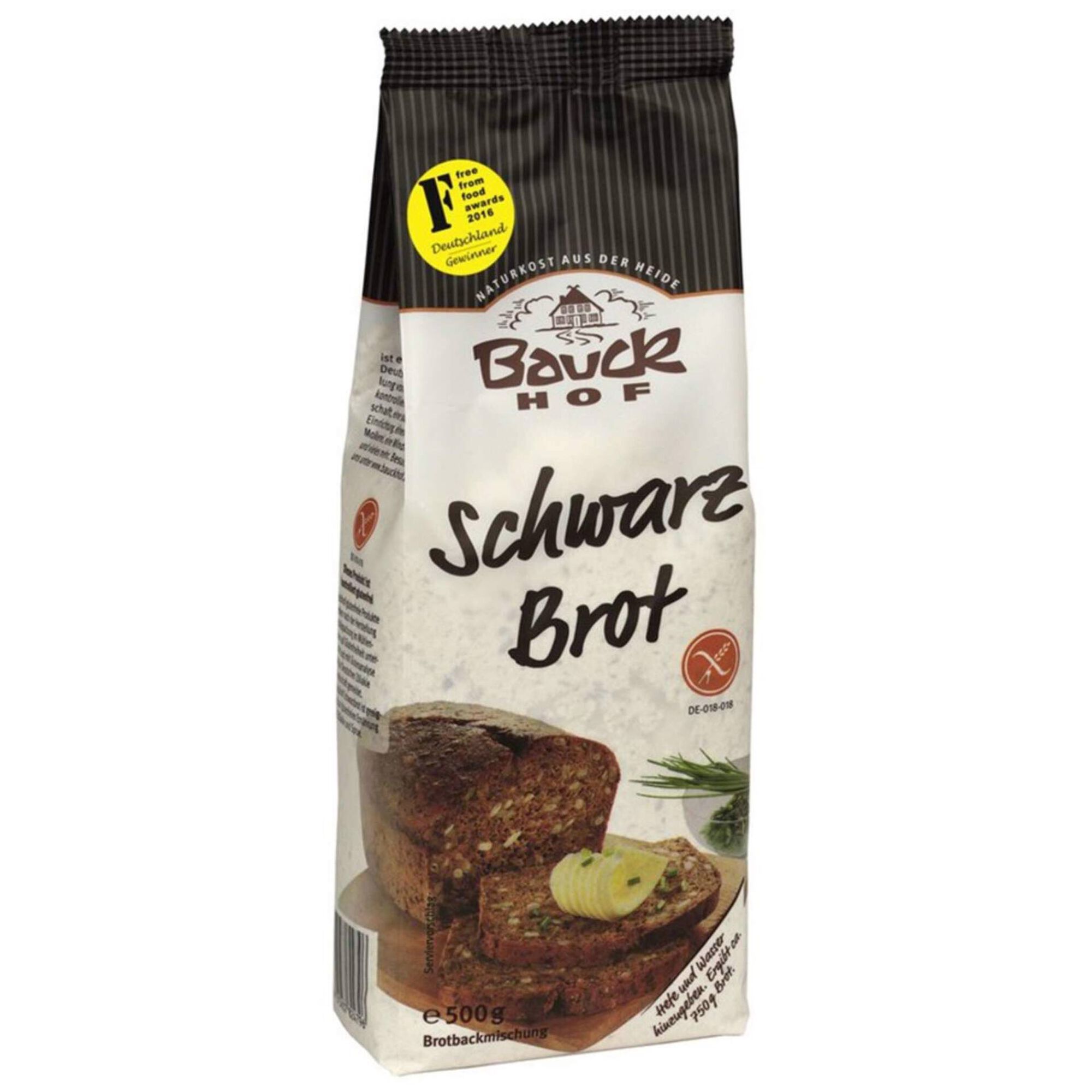 Farinha para Pão Preto sem Glúten
