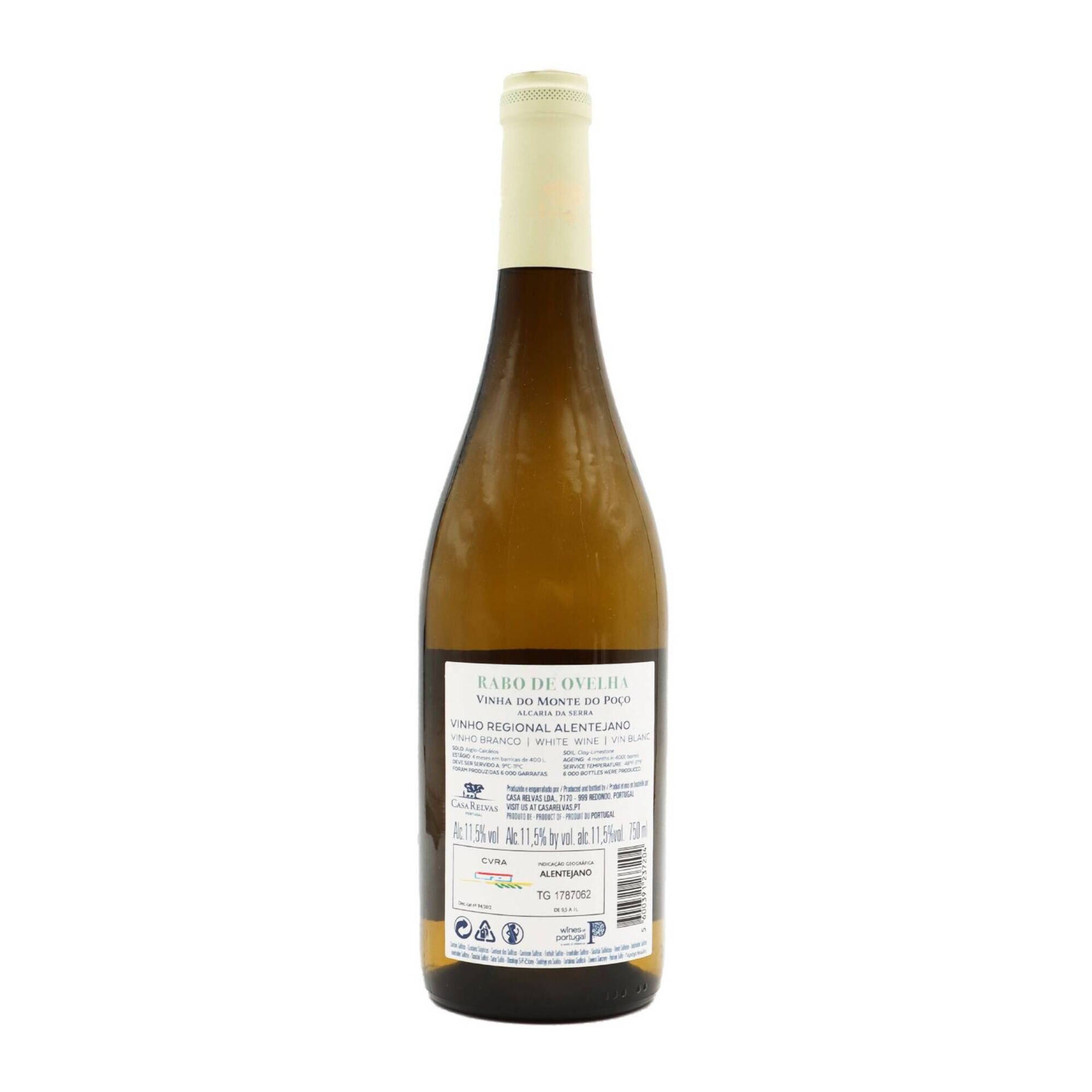 Herdade de S&atilde;o Miguel Rabo de Ovelha Alentejano Vinho Branco
