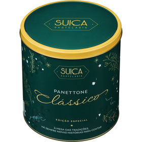 Panettone Cl&aacute;ssico Pastelaria Su&iacute;&ccedil;a