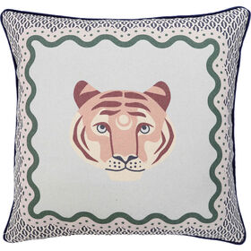 Almofada 45x45cm Leão Cinza Almofada 45x45cm Leão Cinza