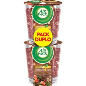 Ambientador Vela S&acirc;ndalo e Rosas Air Wick