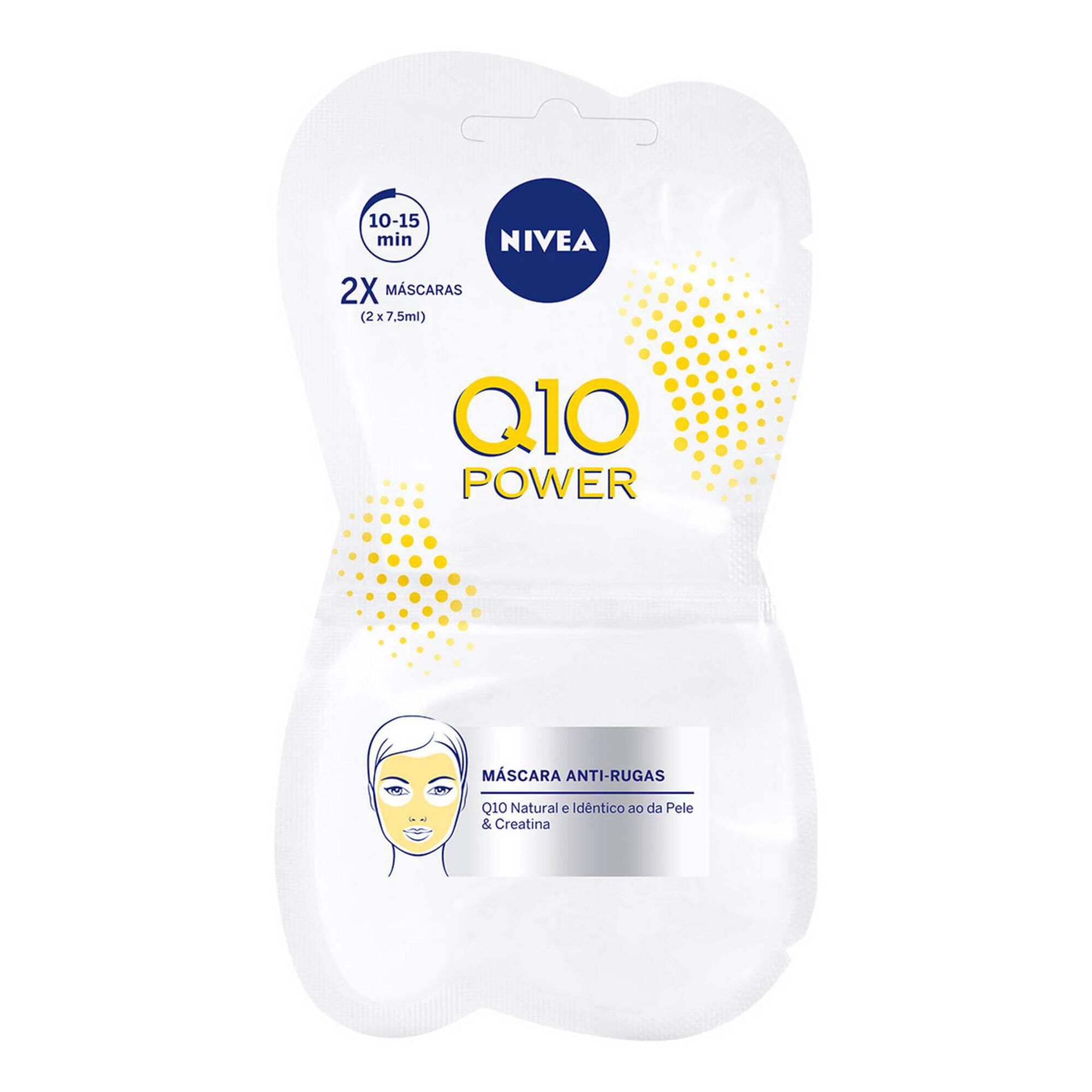 Máscara Facial Q10 Power Antirrugas Máscara Facial Q10 Power Antirrugas