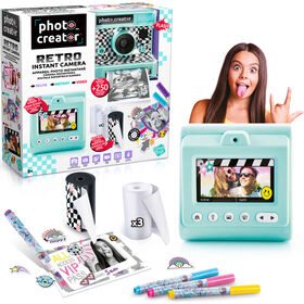 Máquina Fotográfica Instantânea Retro