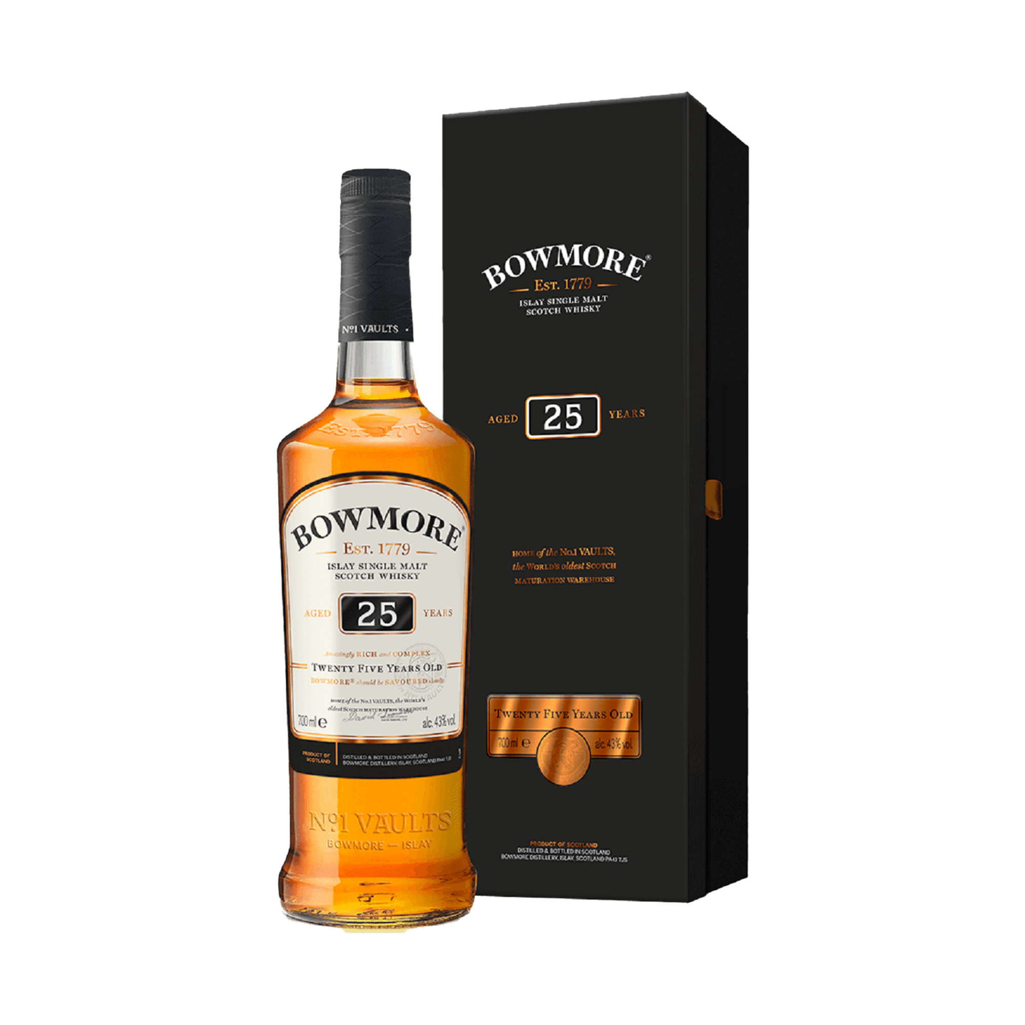 Whisky Bowmore 25 Anos Malt