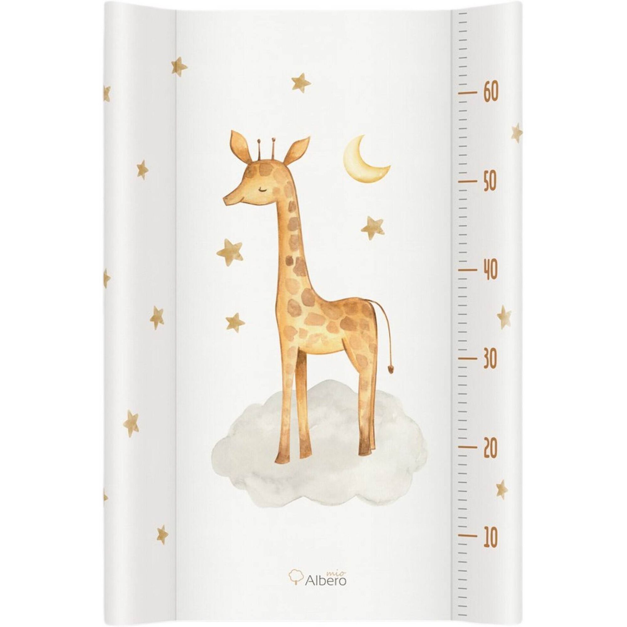 Muda-fraldas Perfilado com Base Firme 70x47cm Girafa Twinko