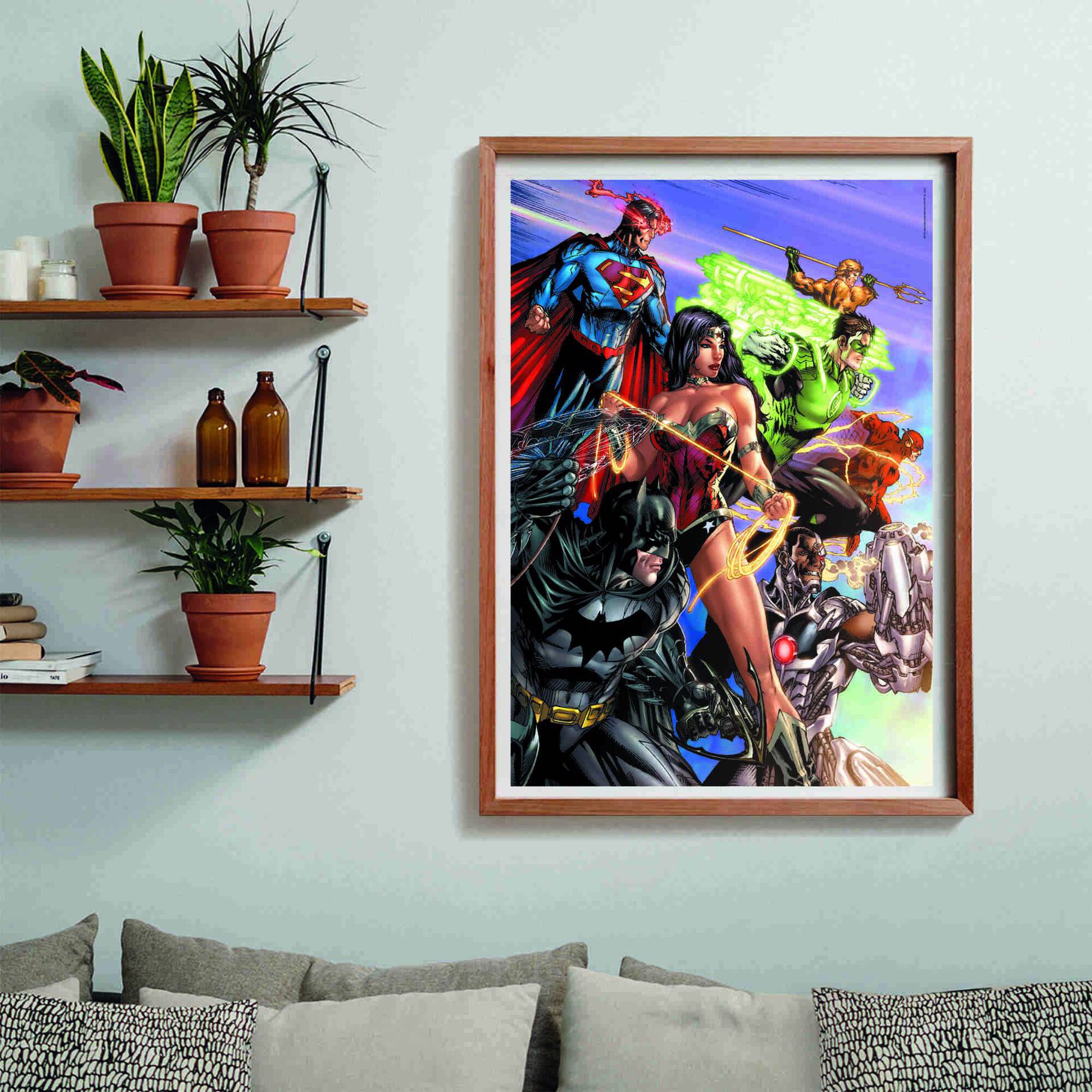 Puzzle DC Comics Liga da Justiça 1000 Peças