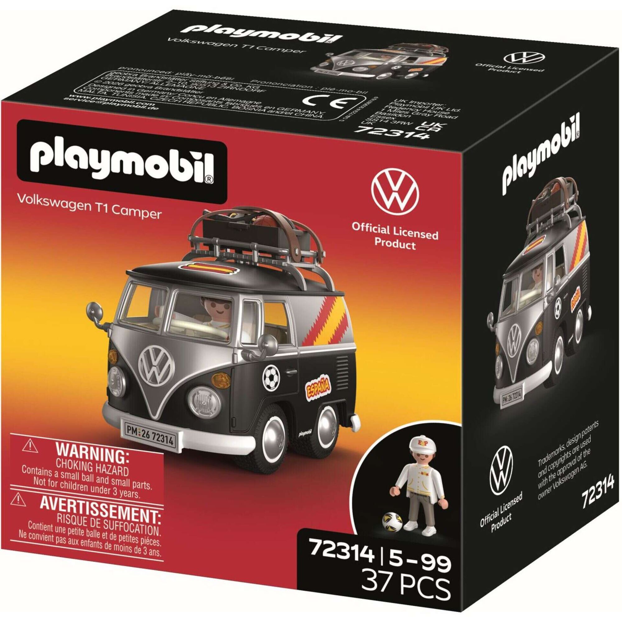 Playmobil - Volkswagen T1 Camper Edi&ccedil;&atilde;o Especial