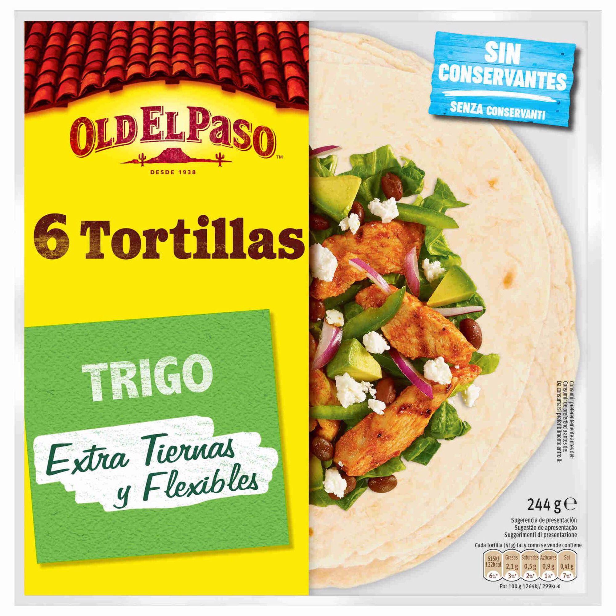Tortilhas Mexicanas de Trigo