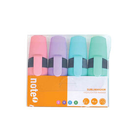 Sublinhador de Tinta Fluorescente e Pastel