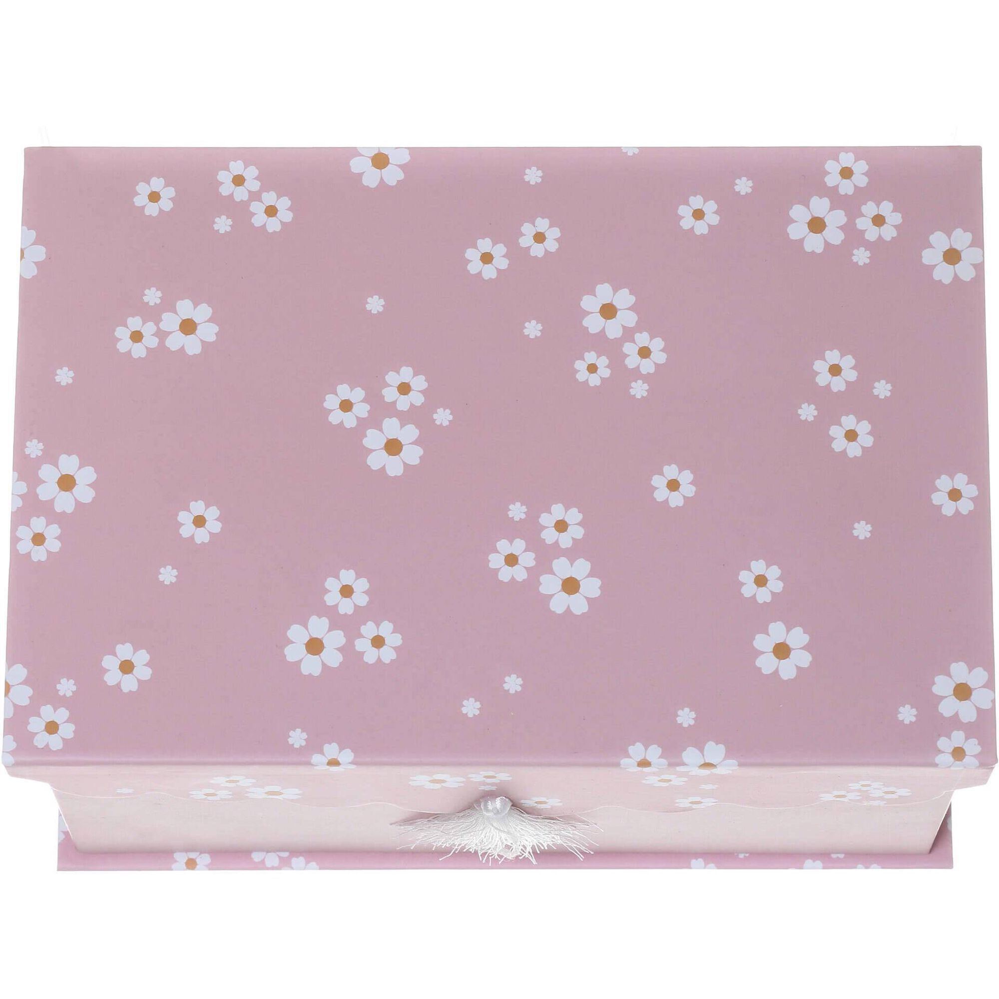 Caixa Cart&atilde;o Flores Rosa Kasa