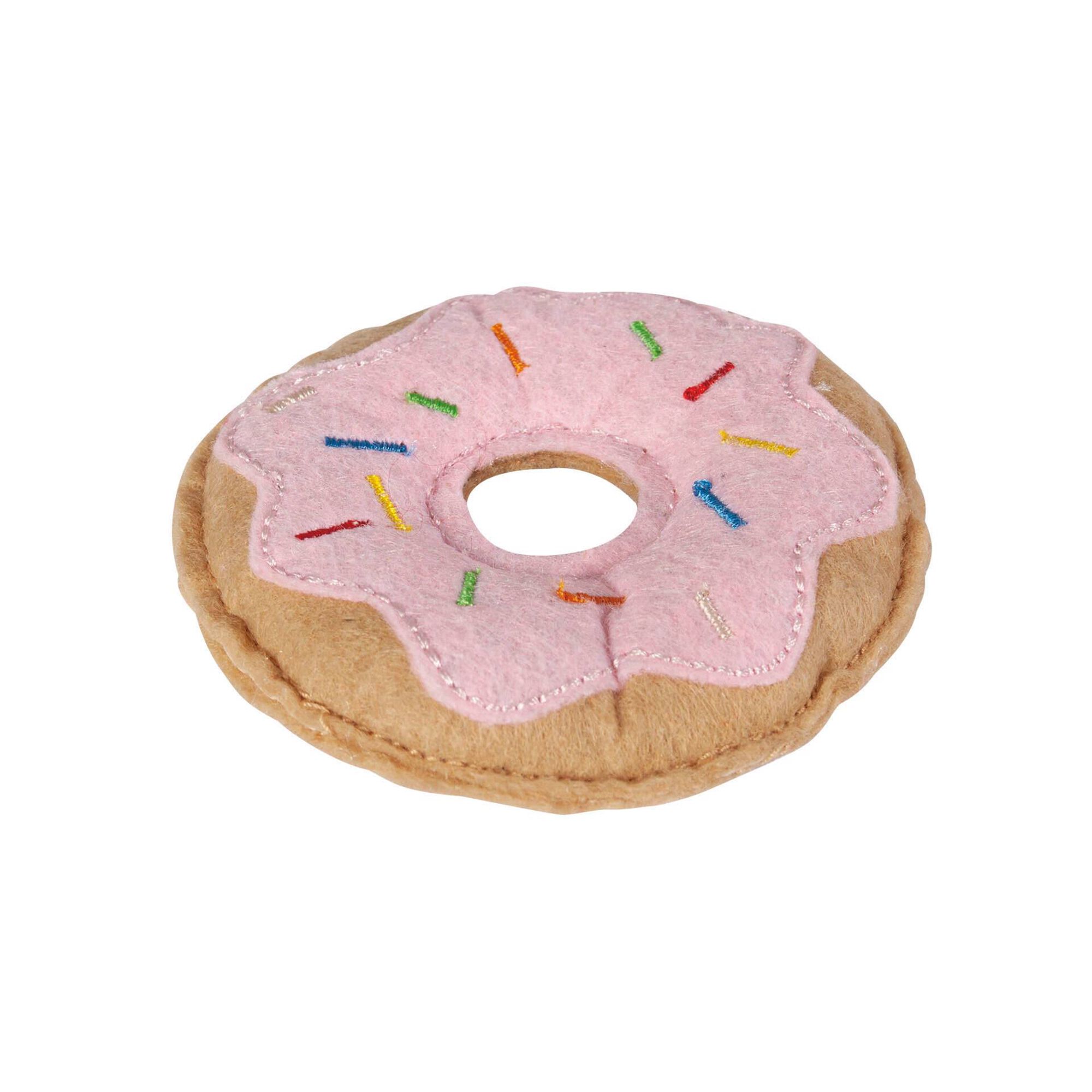 Brinquedo para Gato Tecido Donut Brinquedo para Gato Tecido Donut